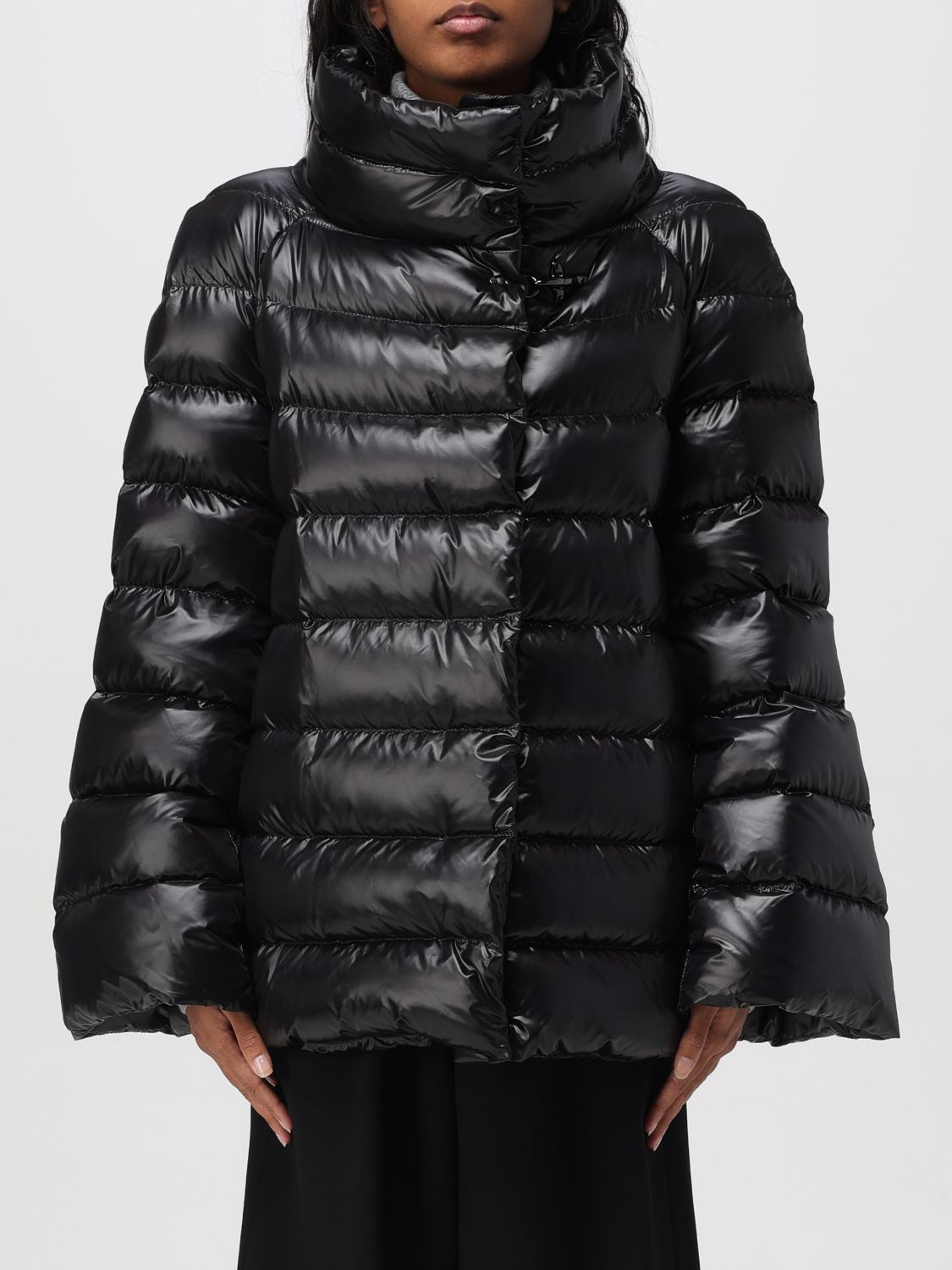 Fay Coat  Woman Color Black In Black
