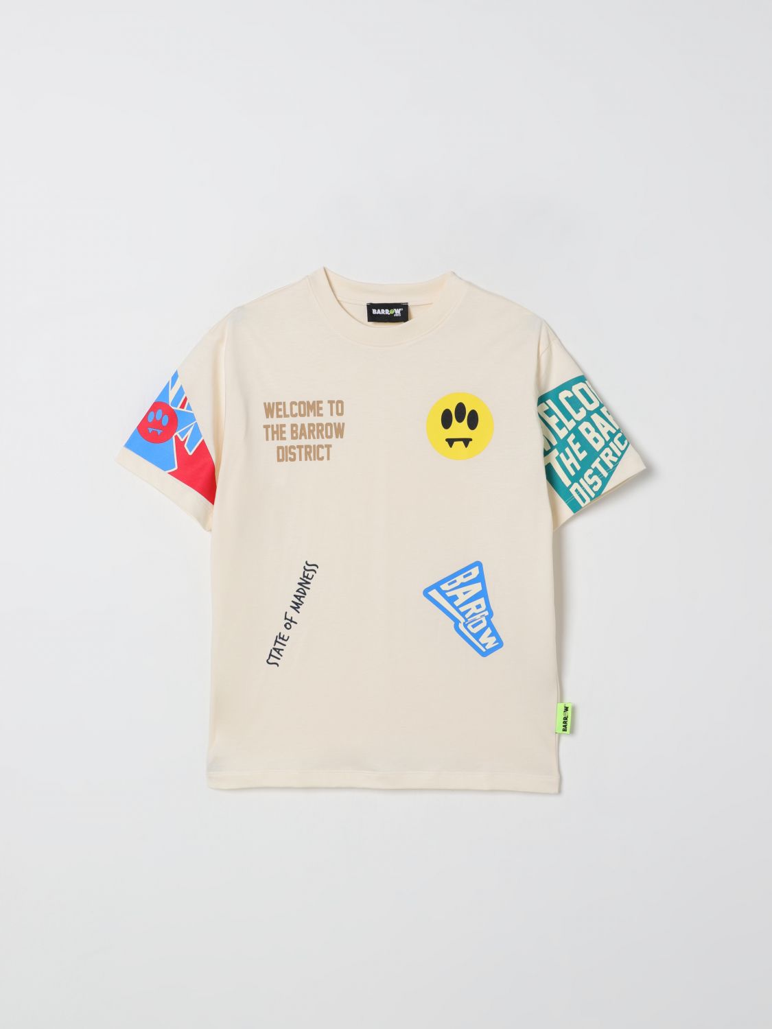Barrow T-shirt  Kids Kids Color Cream In Multi