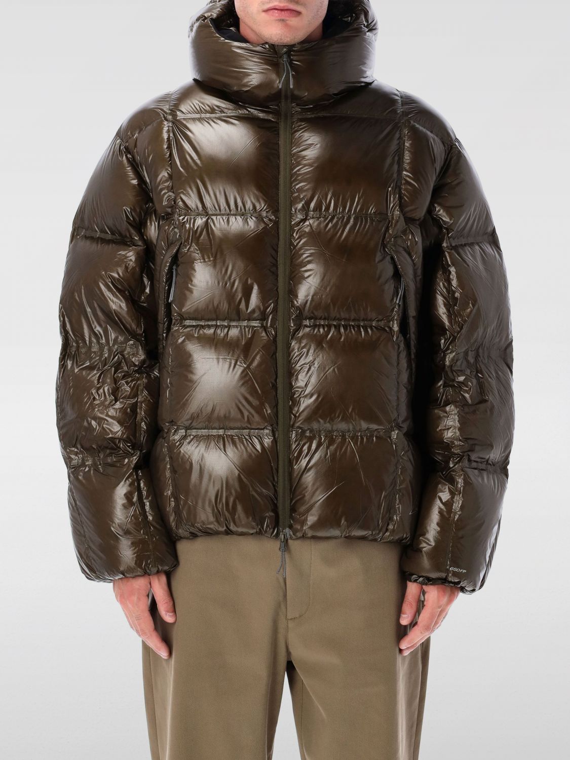 Roa Cube 650 Fill Power Down Jacket In Brown