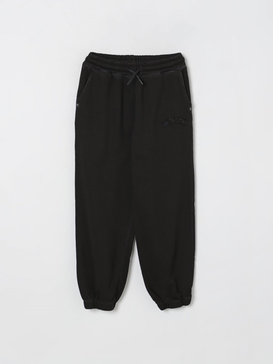 Msgm Pants  Kids Kids Color Black In Black