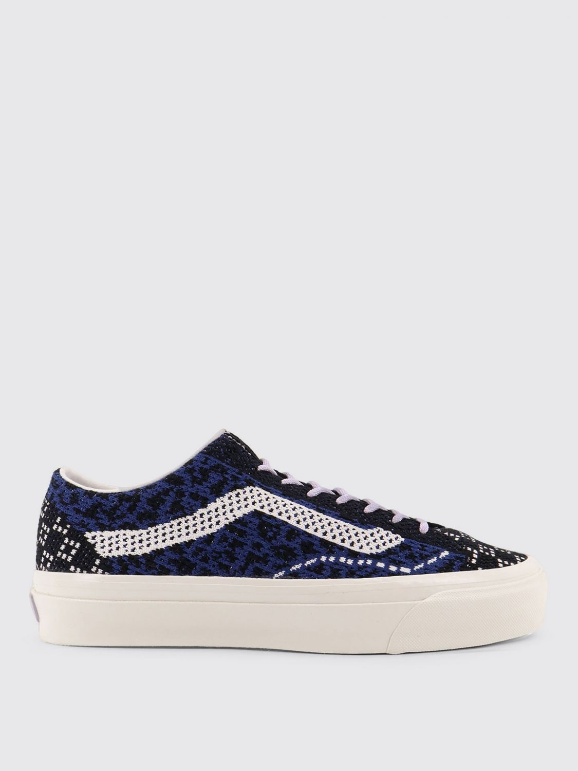 Vans Lx Old Skool 36 Ek Embroidered Synthetic Fabric Low-top Sneakers In Blue