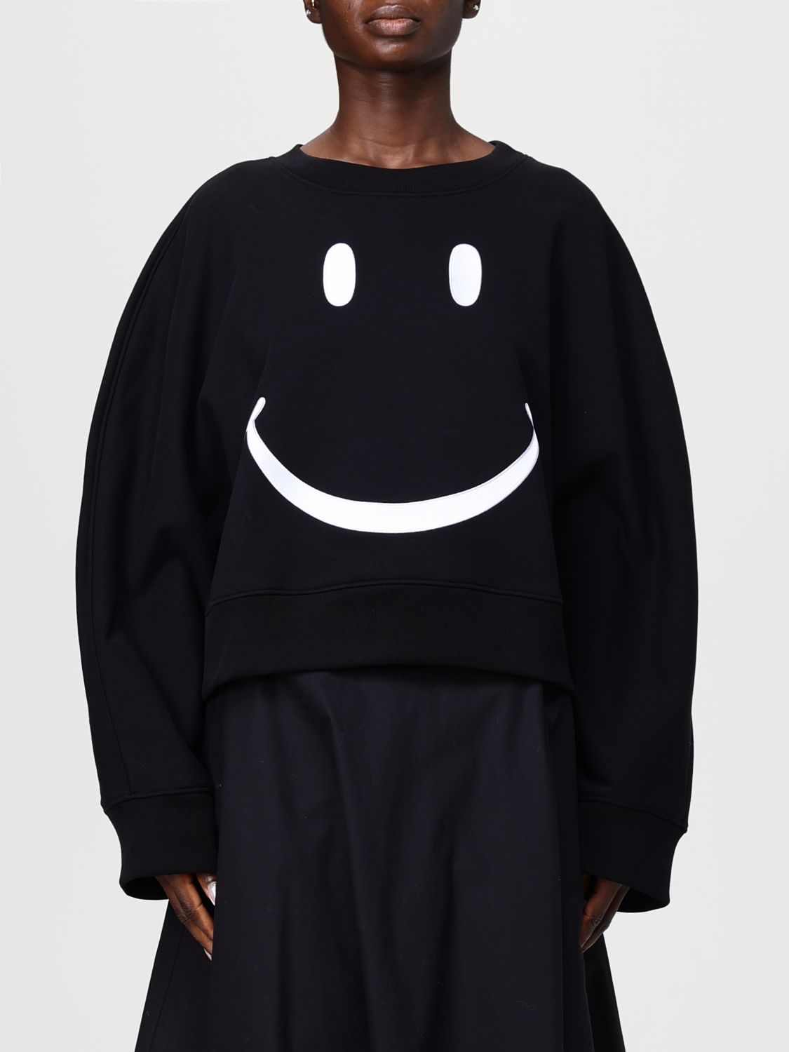 Moschino Sweatshirt Couture Woman Color Black In Black