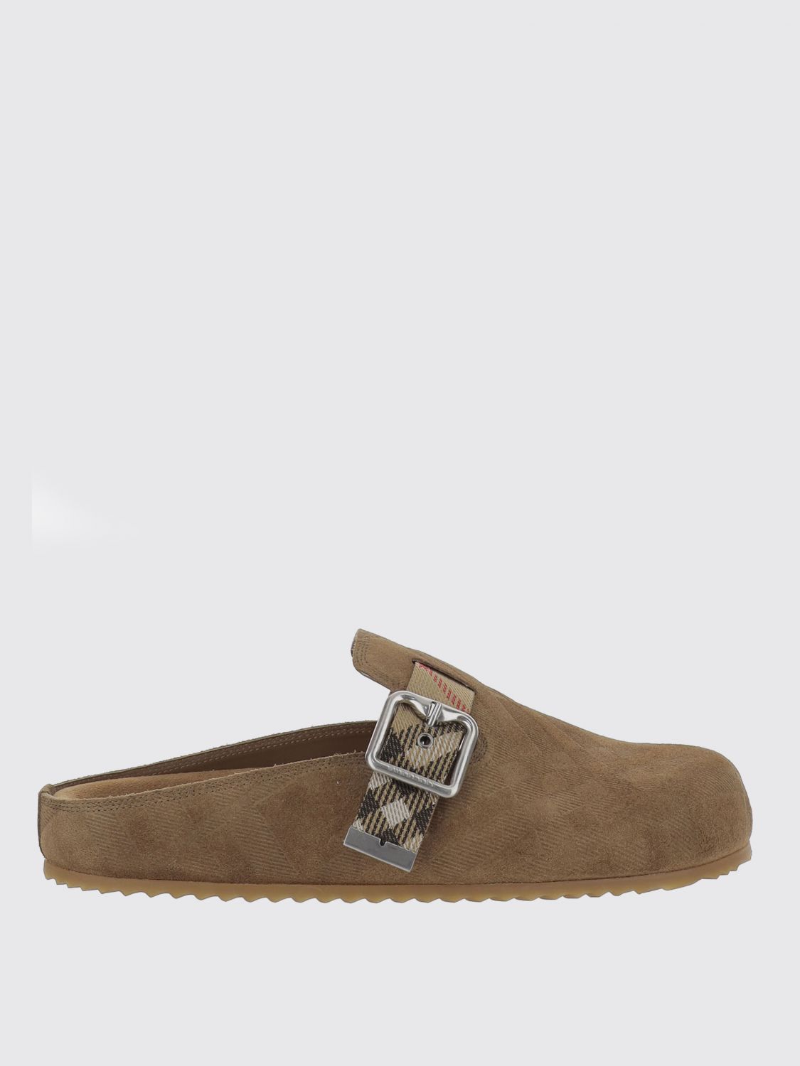 Burberry Flat Sandals  Woman Color Brown In Brown