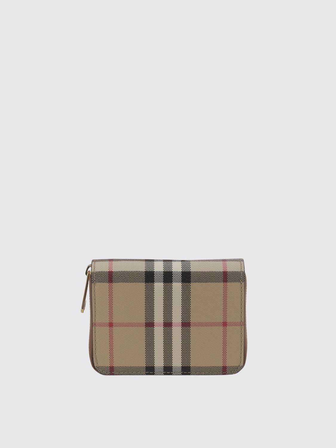 Burberry Wallet  Woman Color Red In Multi