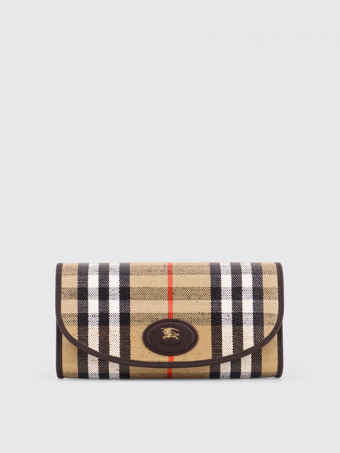 Burberry Wallet  Woman Color Red In Neutral