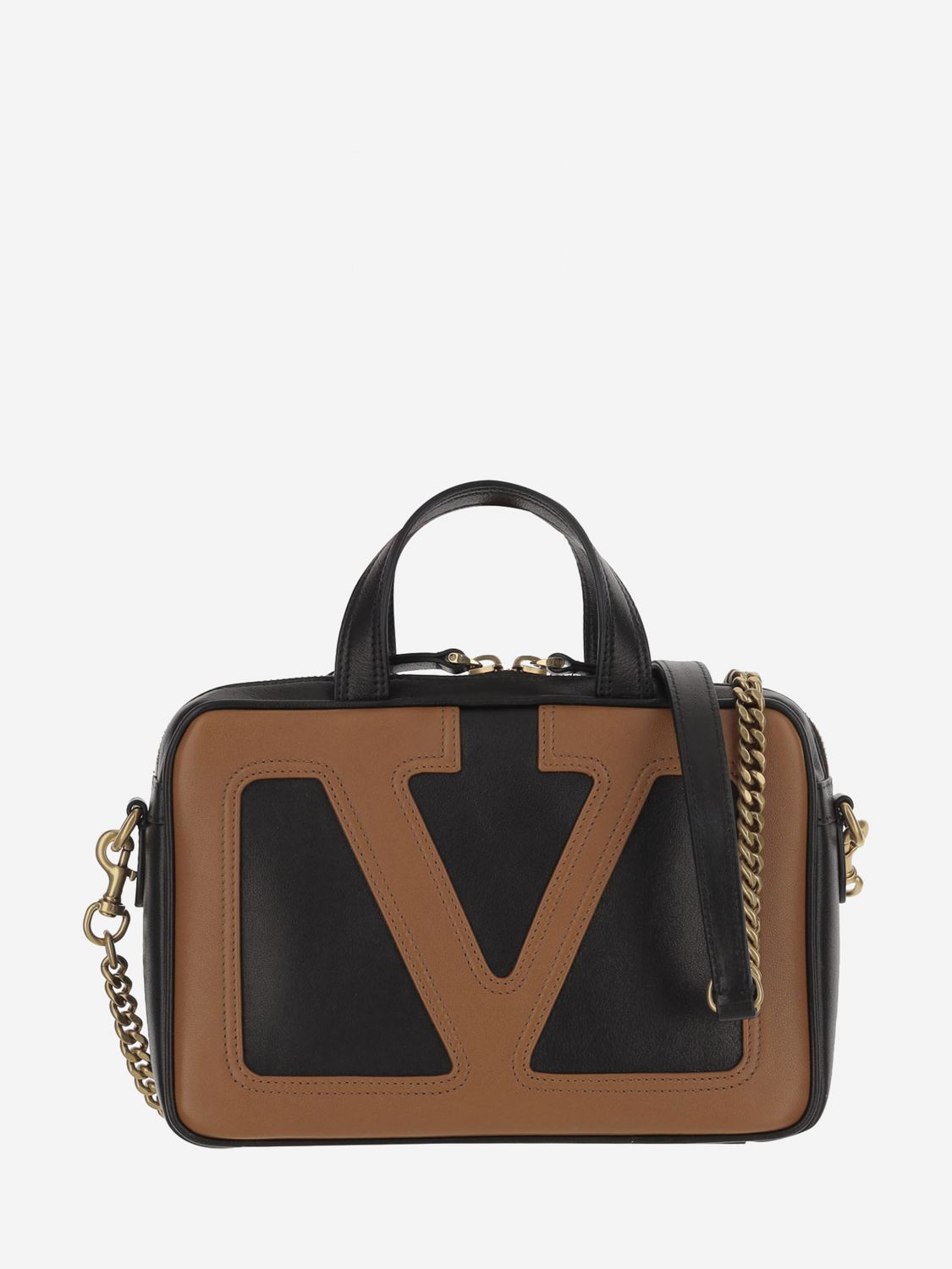 Valentino Multicolor Viva Superstar Satchel In Red