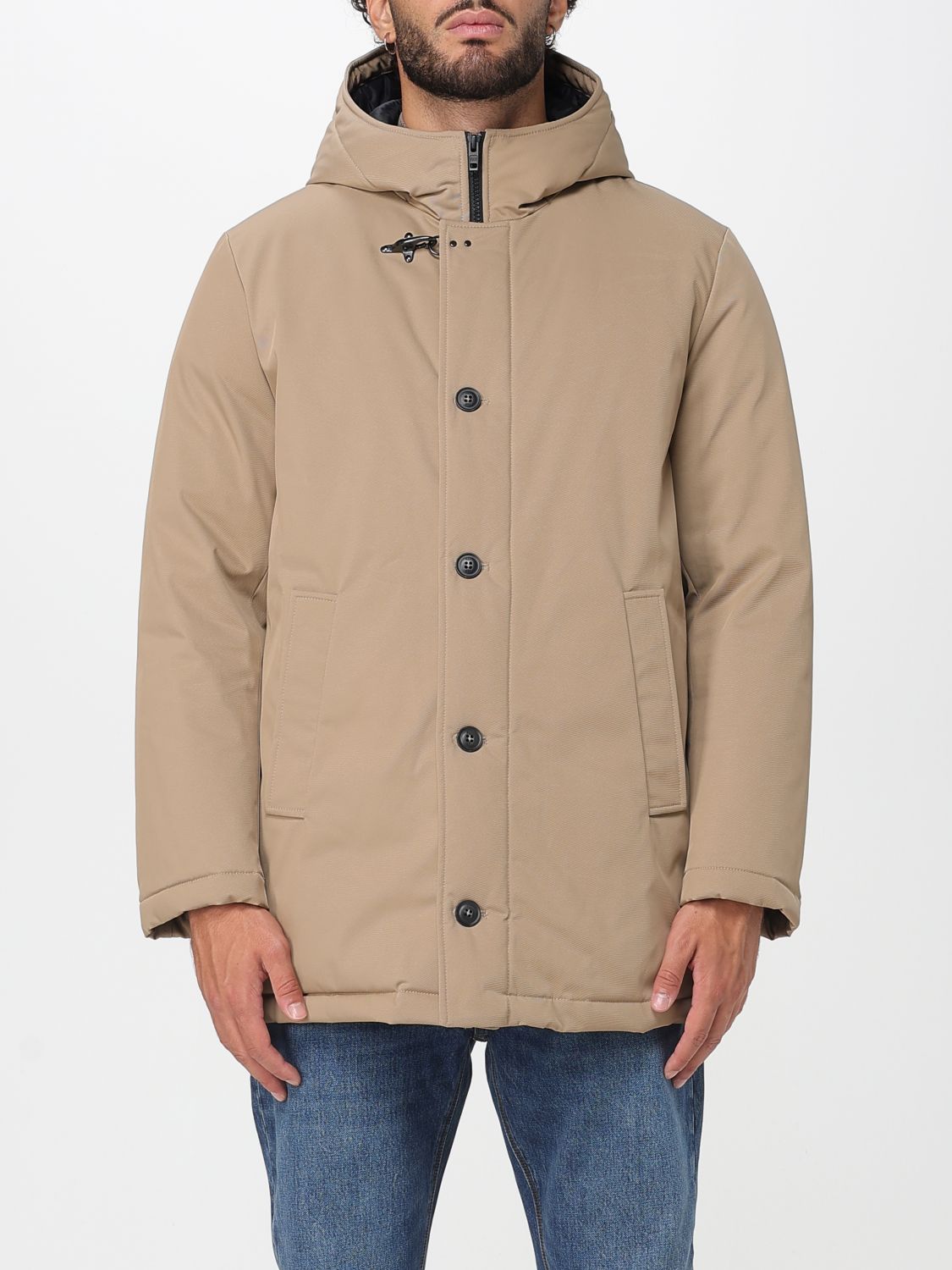 Fay Jacket  Men Color Beige In Brown