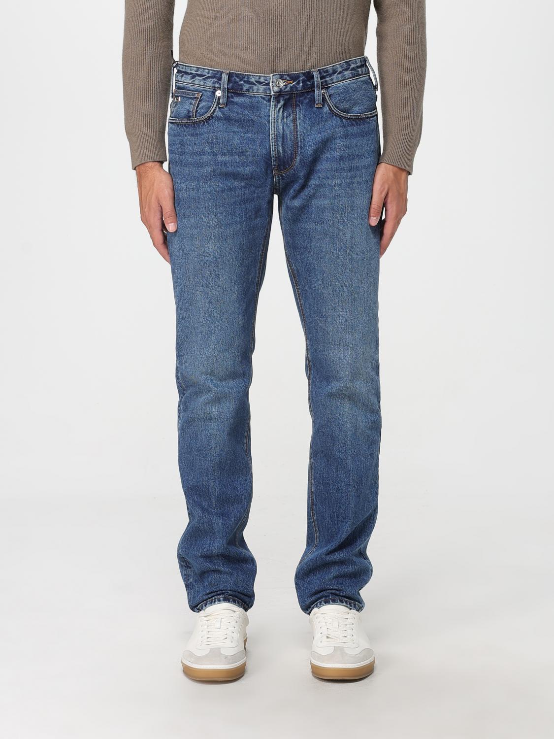 Jeans EMPORIO ARMANI Men color Gnawed Blue
