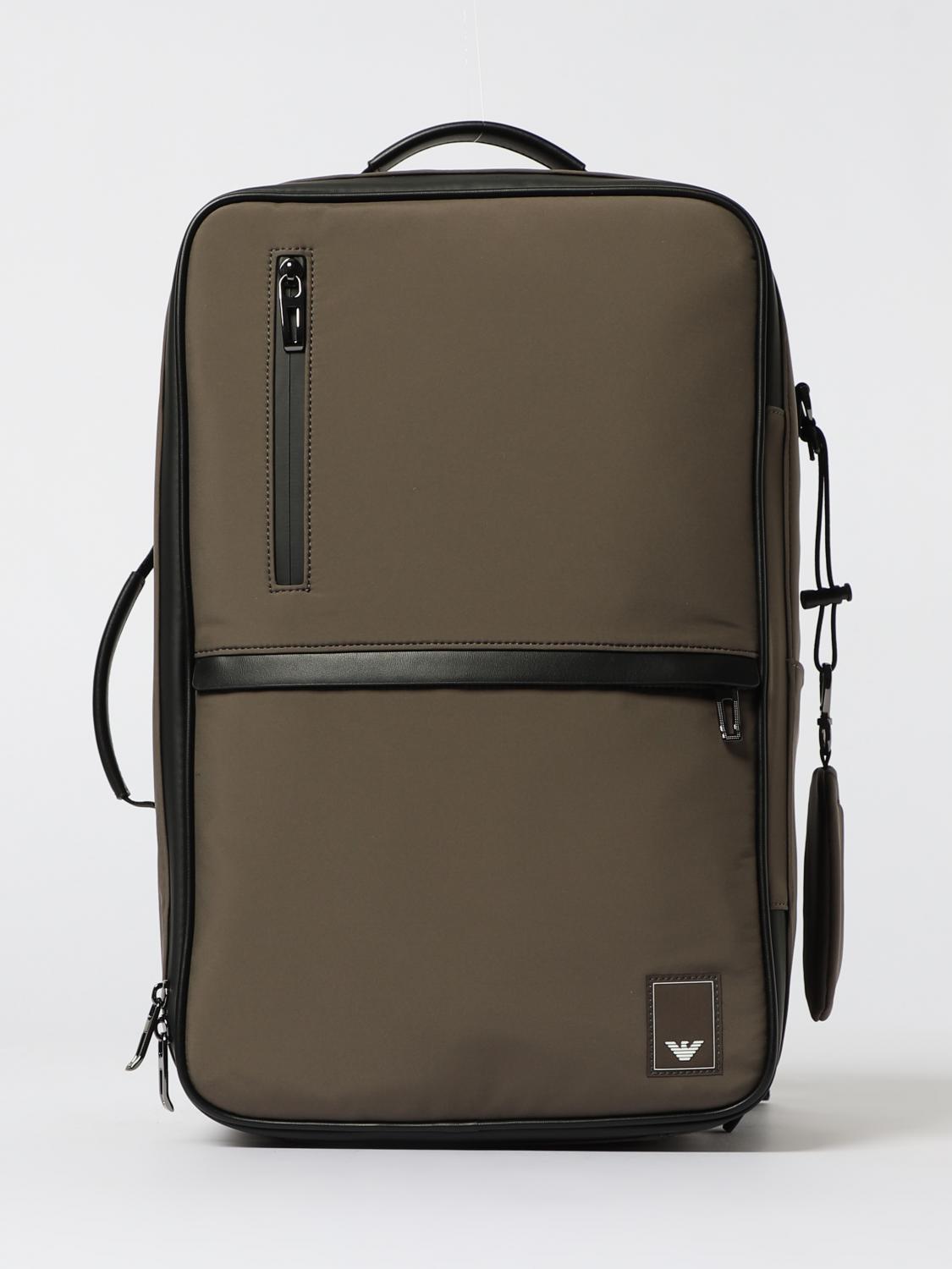 Backpack EMPORIO ARMANI Men color Mud