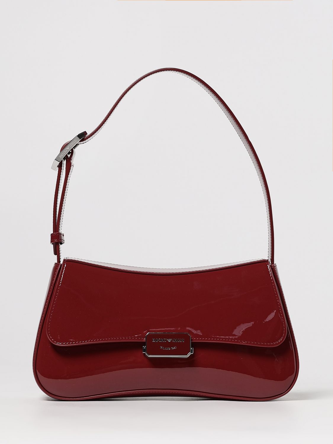 Emporio Armani Shoulder Bag  Woman Color Burgundy In Burgundy