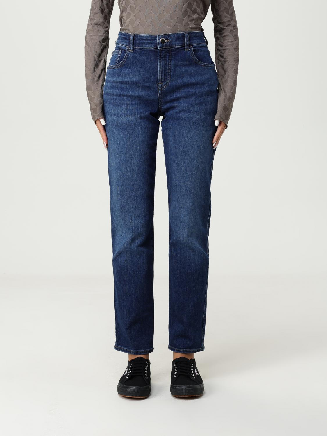 Emporio Armani Jeans Woman Color Blue In Blue