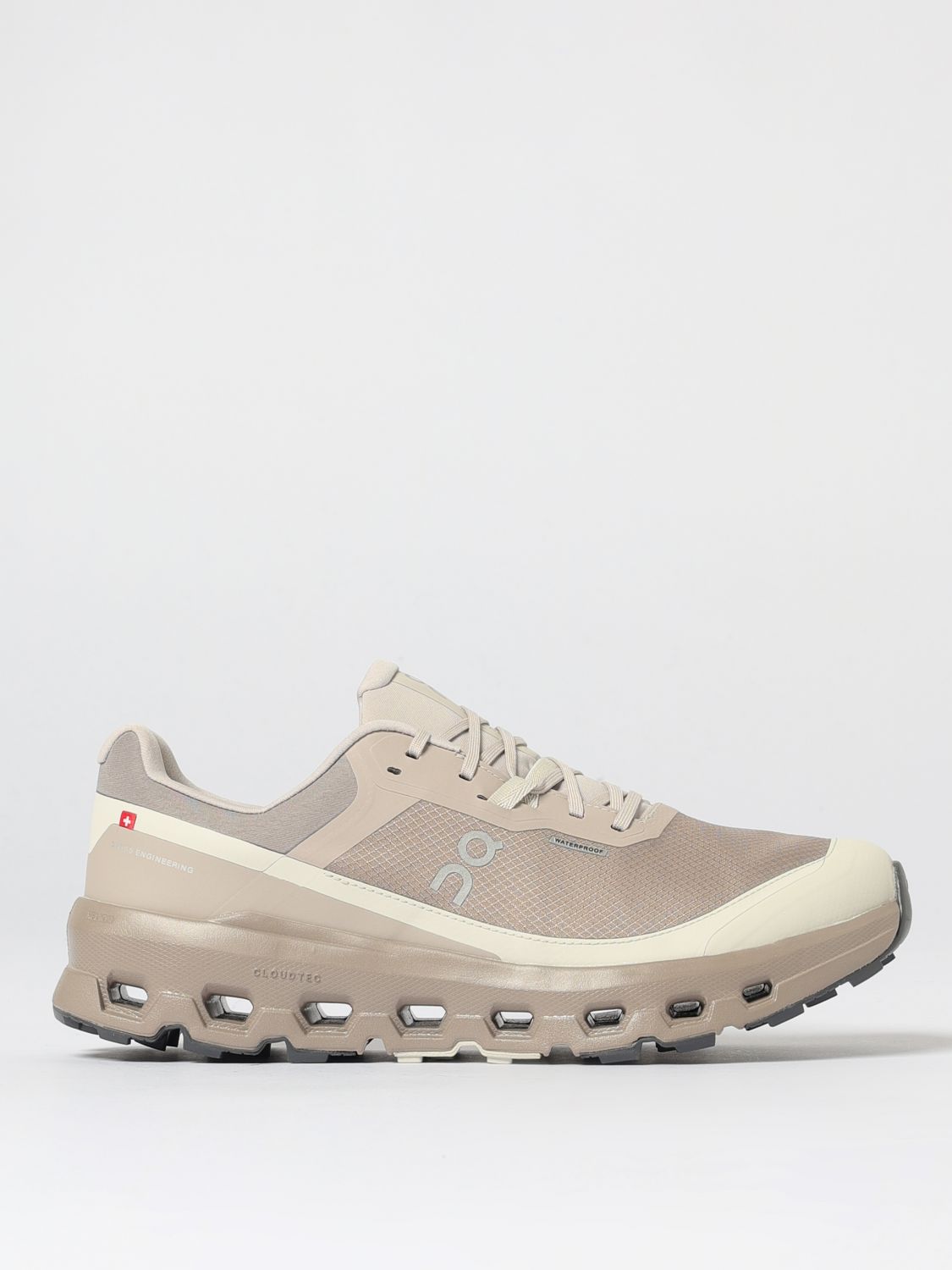 On Running Shoes Men Color Smoke Grey In Brown