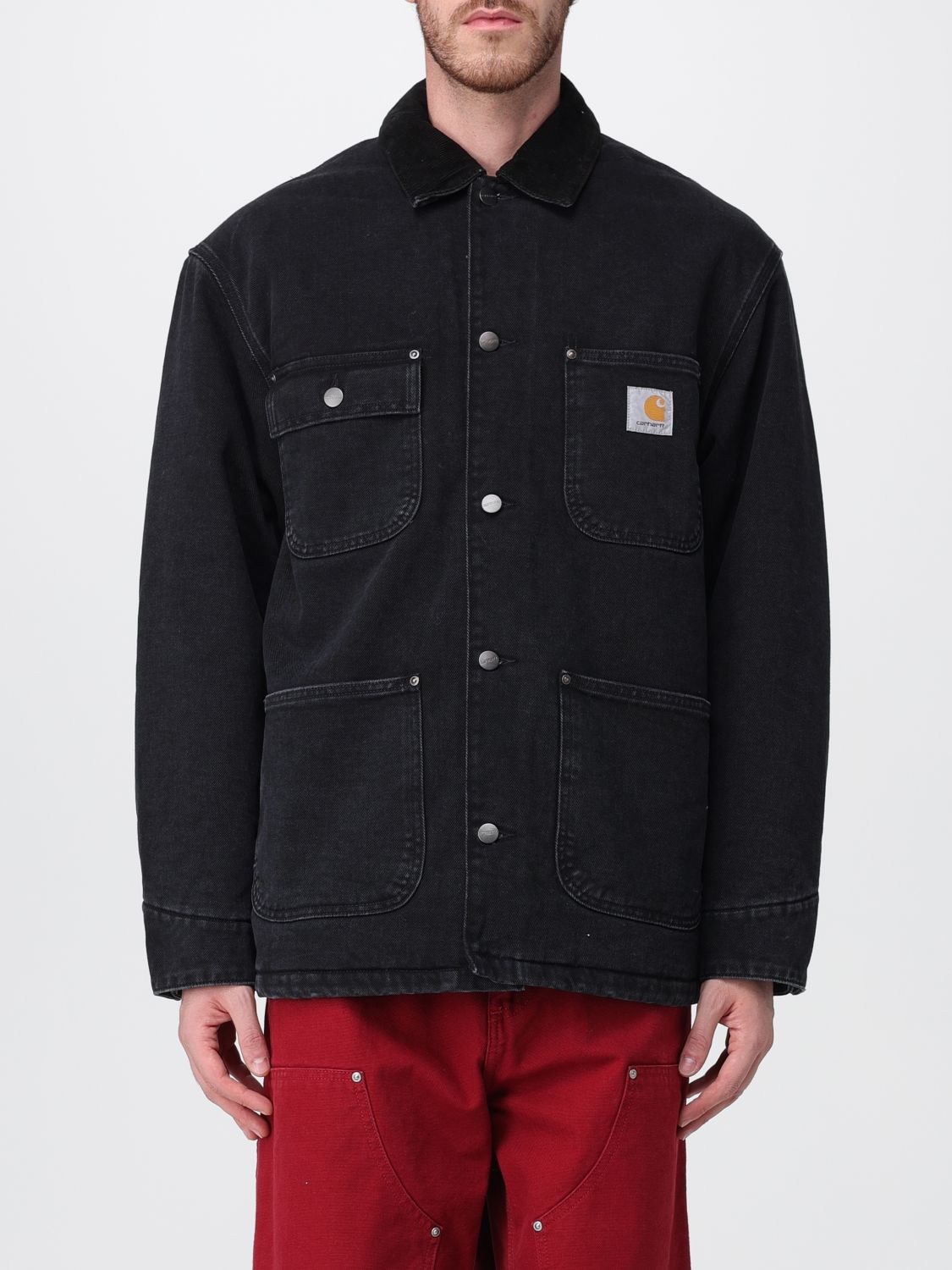 Carhartt Jacket  Wip Men Color Black In Black