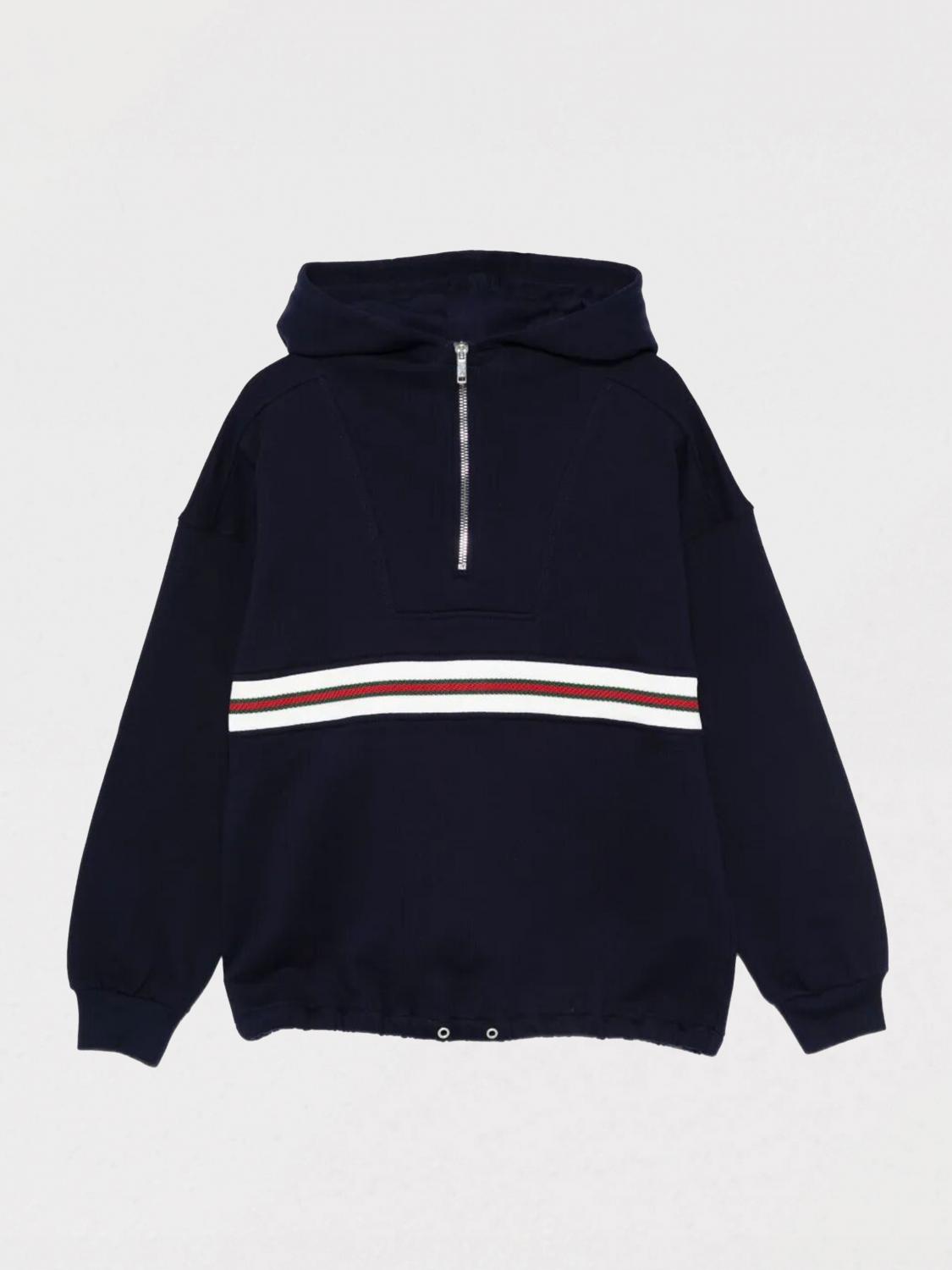 GUCCI Felpa con cappuccio Web