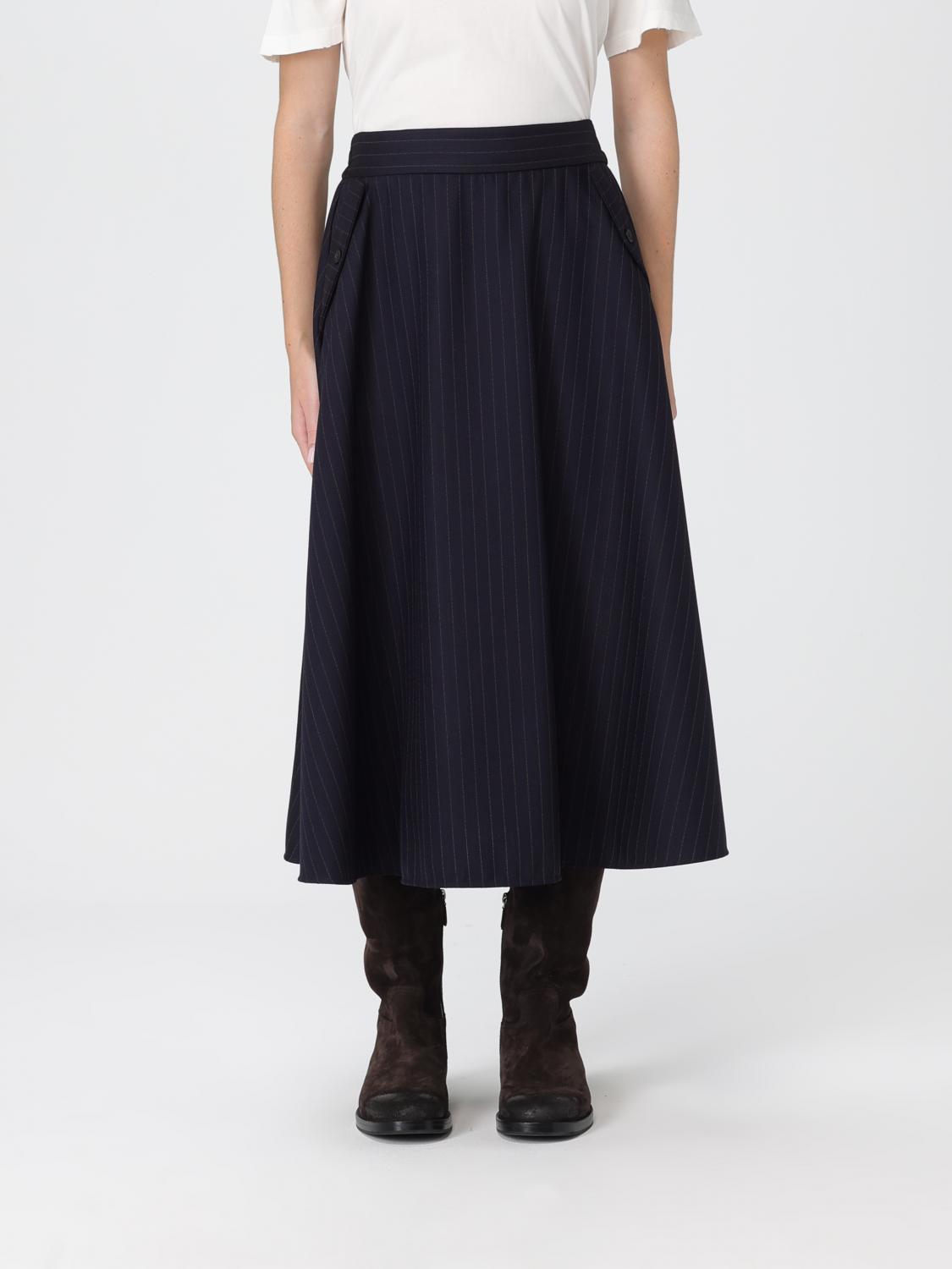 Skirt GOLDEN GOOSE Woman color Blue