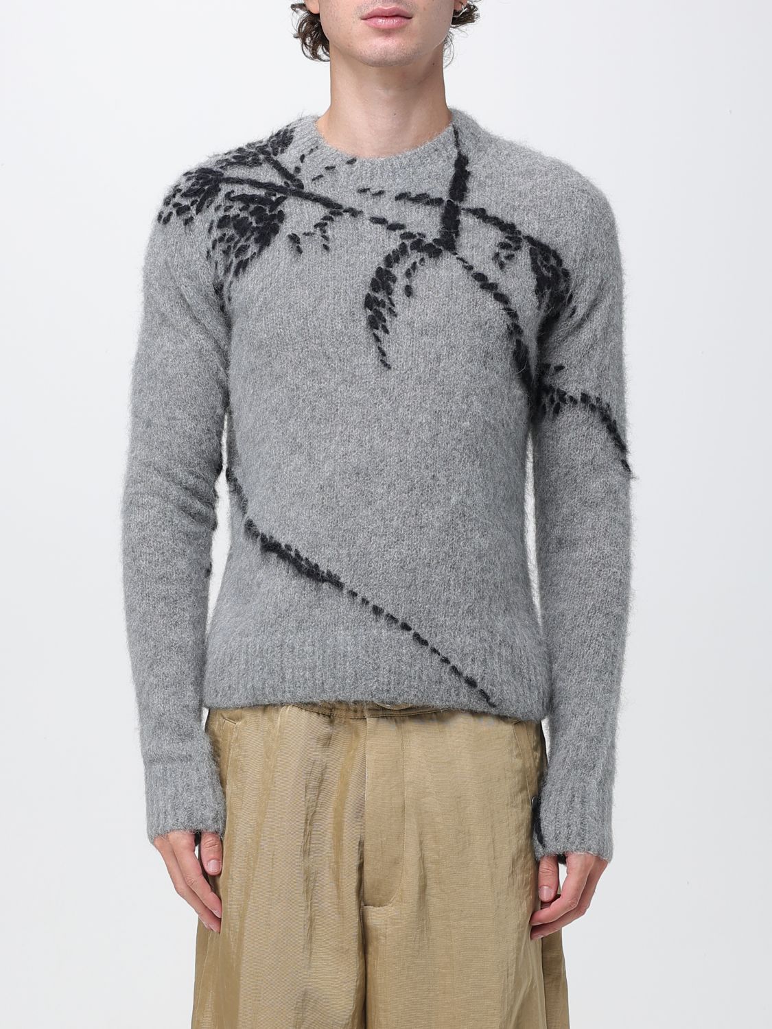 Sweater DRIES VAN NOTEN Men color Grey