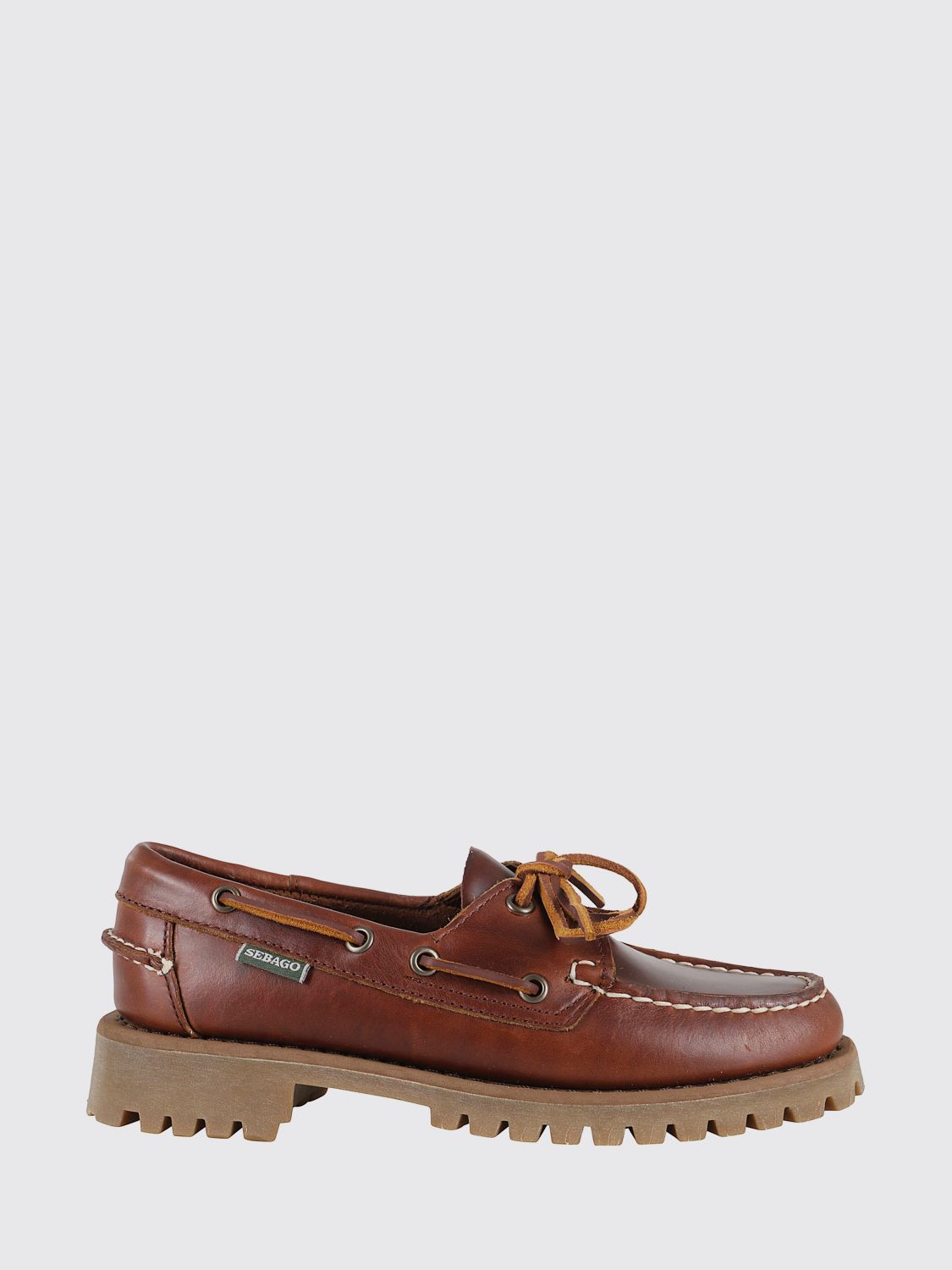 Sebago Ranger Waxy Brown Leather Loafers In Brown