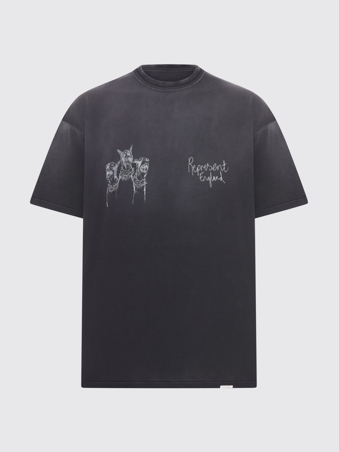 Represent Hand Drawn Thoroughbred T-shirt In Blue