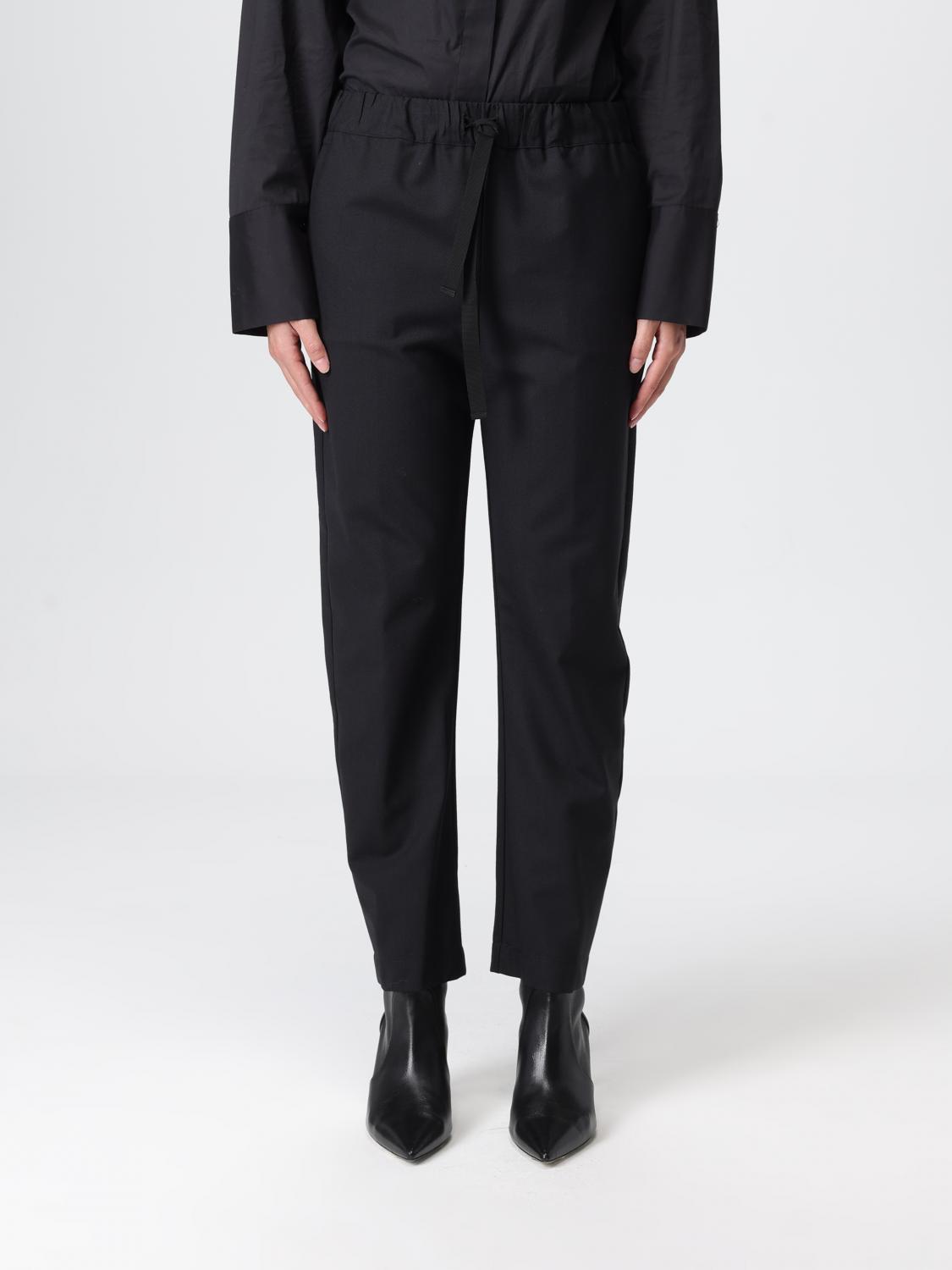 Semicouture Pants  Woman Color Black In Black
