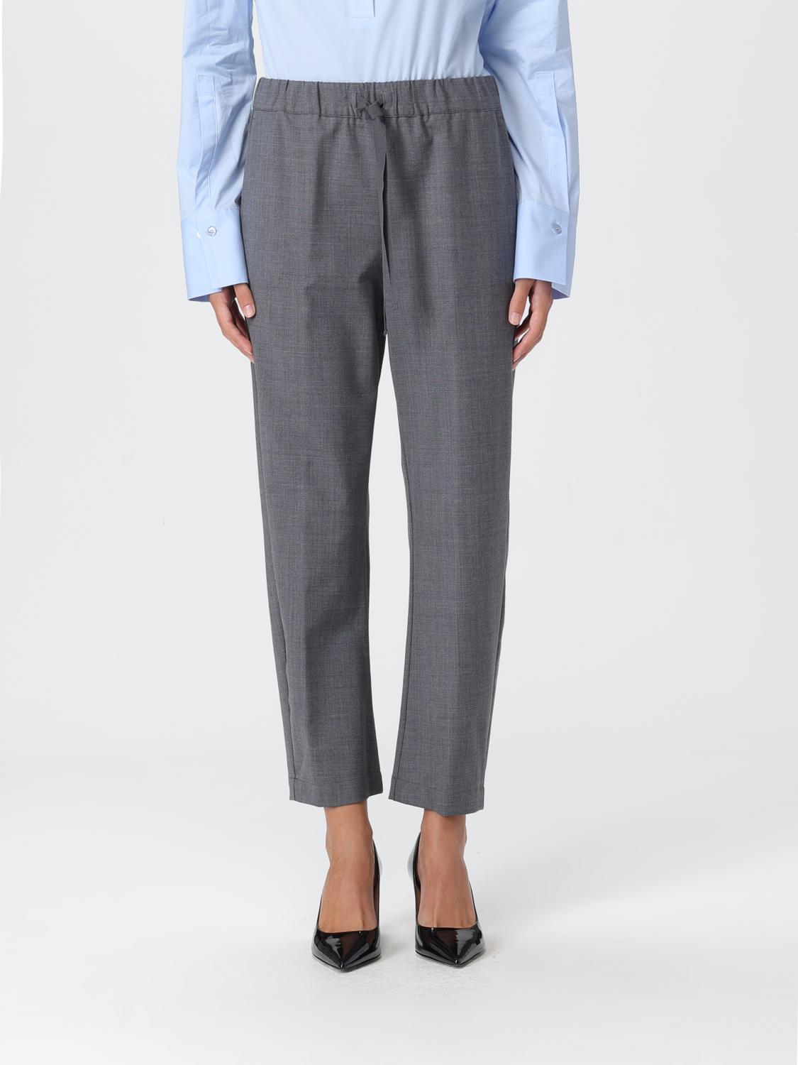 Semicouture Pants  Woman Color Grey In Gray