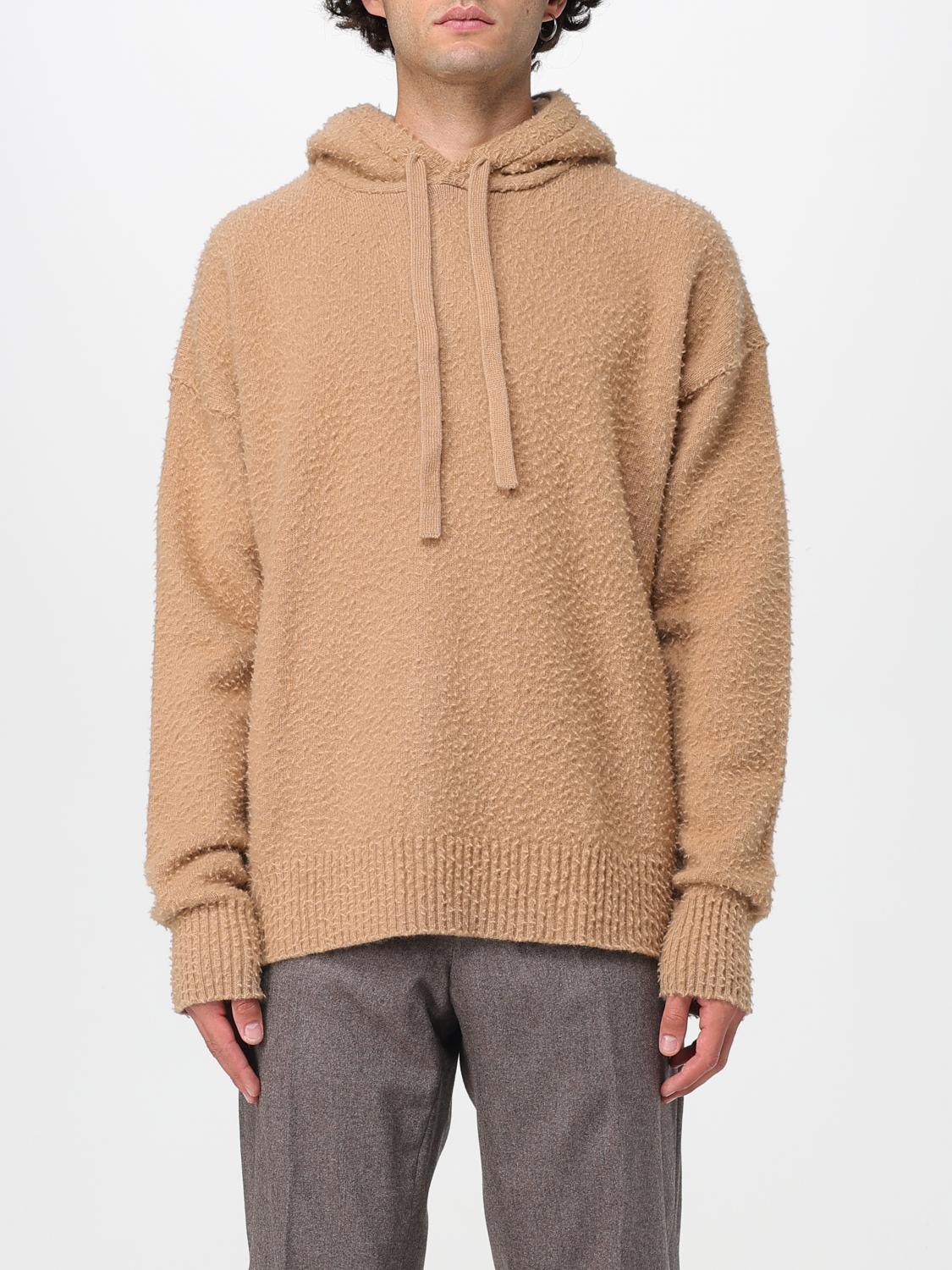 Roberto Collina Sweater  Men Color Camel In Brown