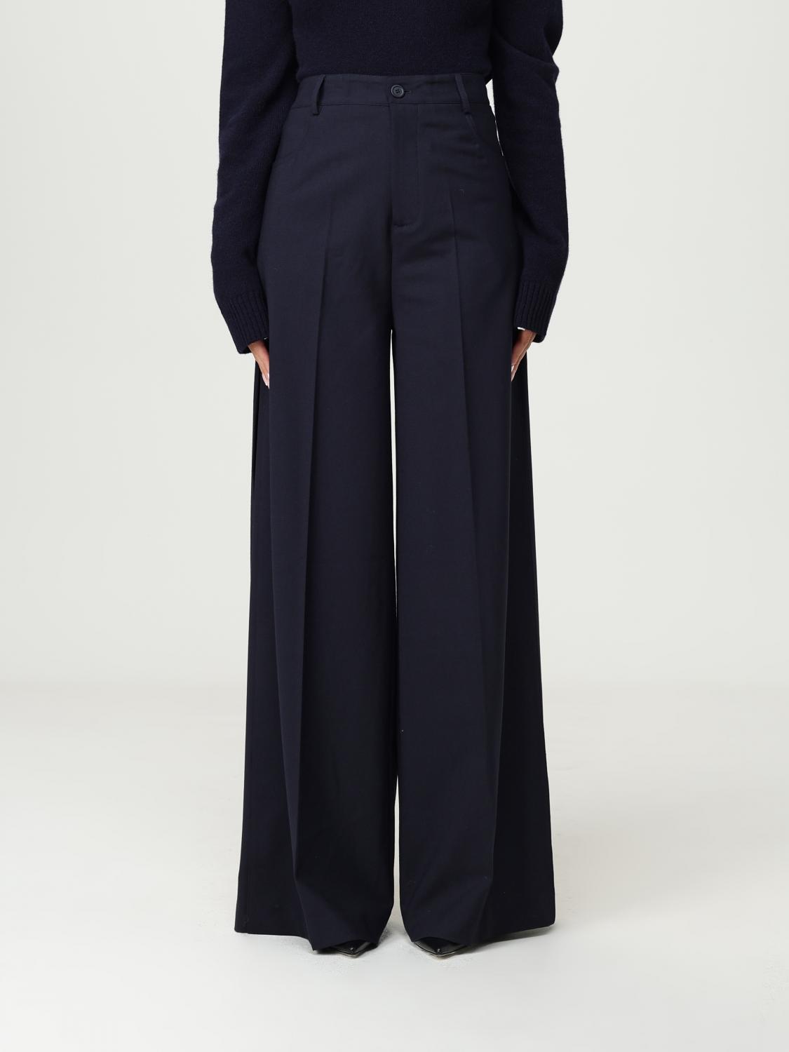 Semicouture Pants  Woman Color Blue In Blue
