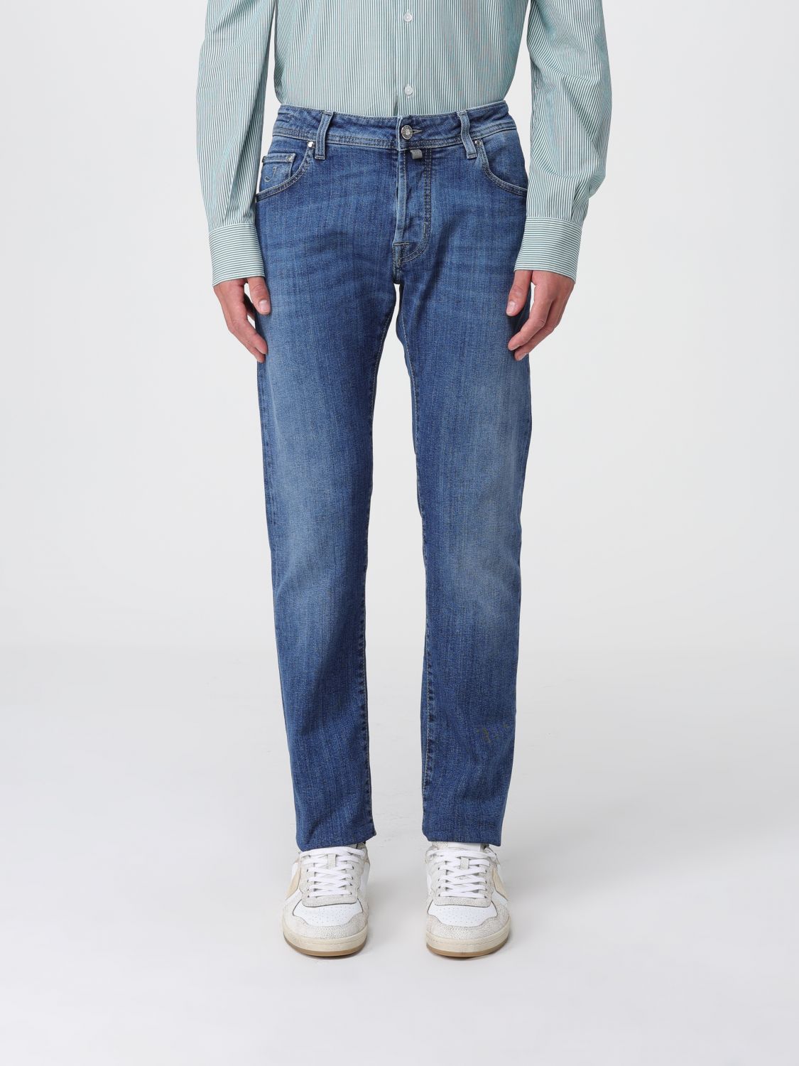 Jacob Cohen Jeans  Men Color Denim In Blue