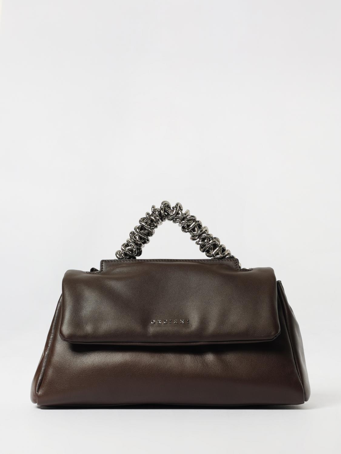 Orciani Shoulder Bag Woman Color Brown In Brown