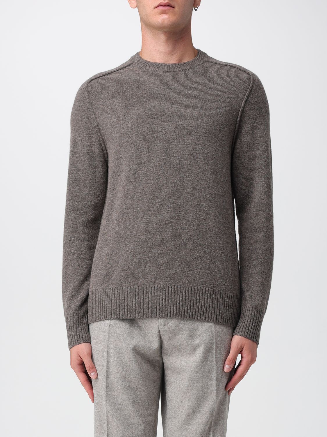 Paolo Pecora Sweater  Men Color Black In Gray