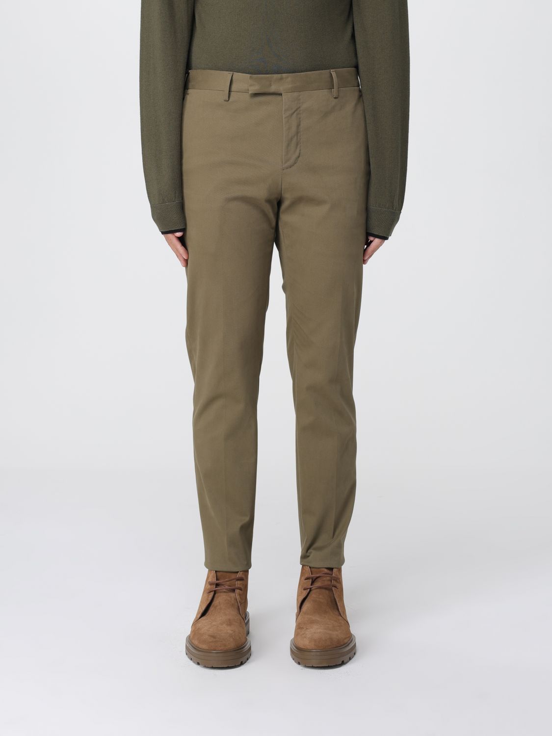 Pt Torino Pants  Men Color Green In Green