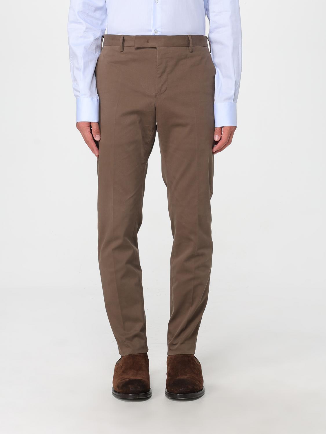 Pt Torino Pants  Men Color Camel In Brown
