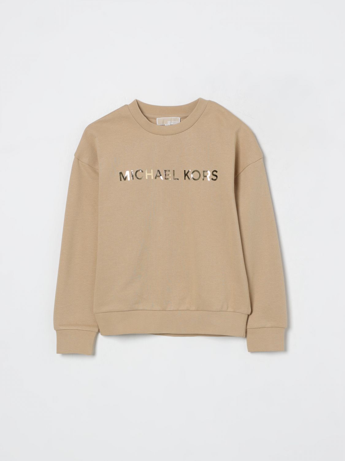 Michael Kors Sweater  Kids Color Beige In Animal Print
