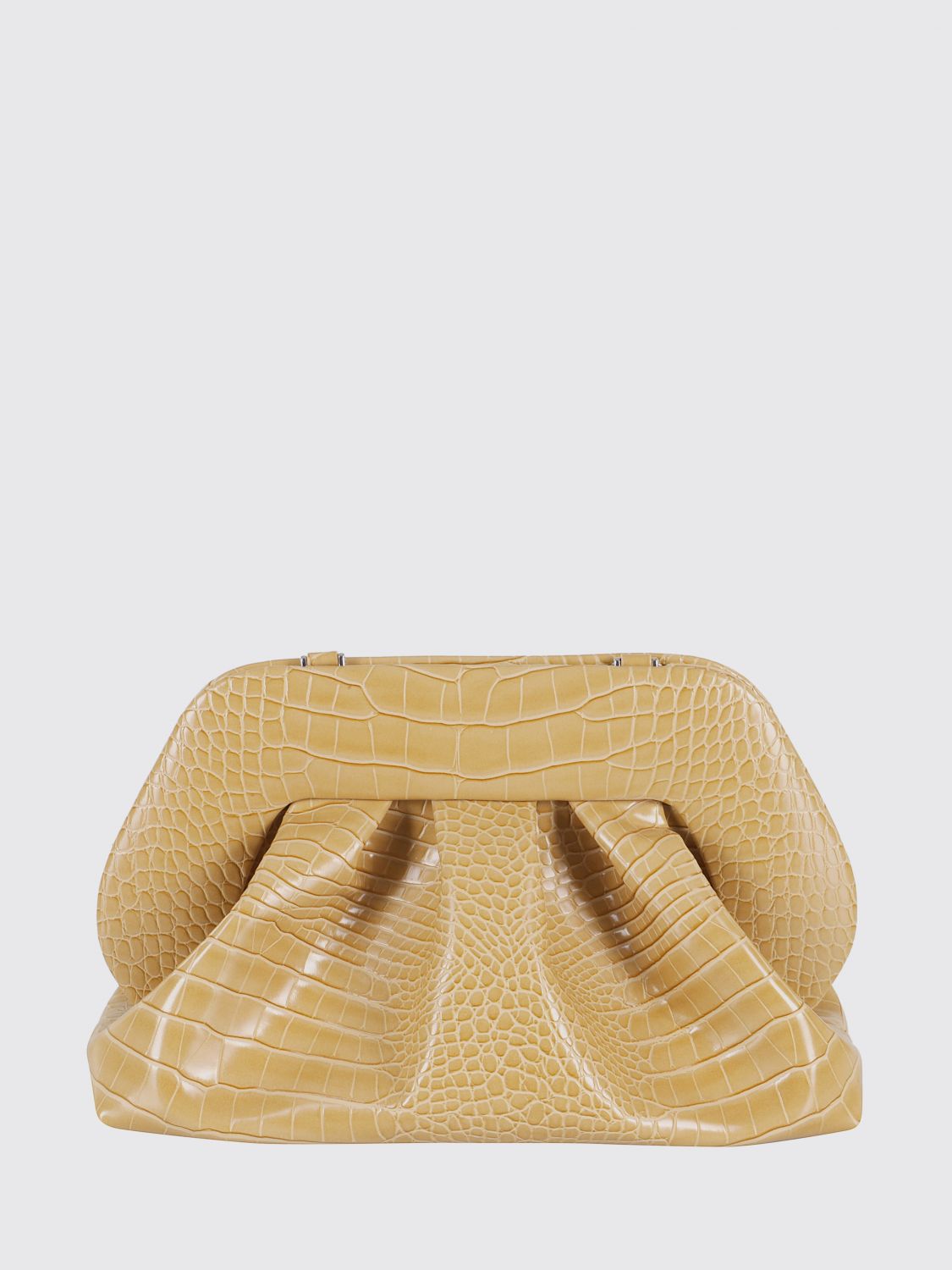 Themoirè Shoulder Bag Woman Color Biscuit In Brown