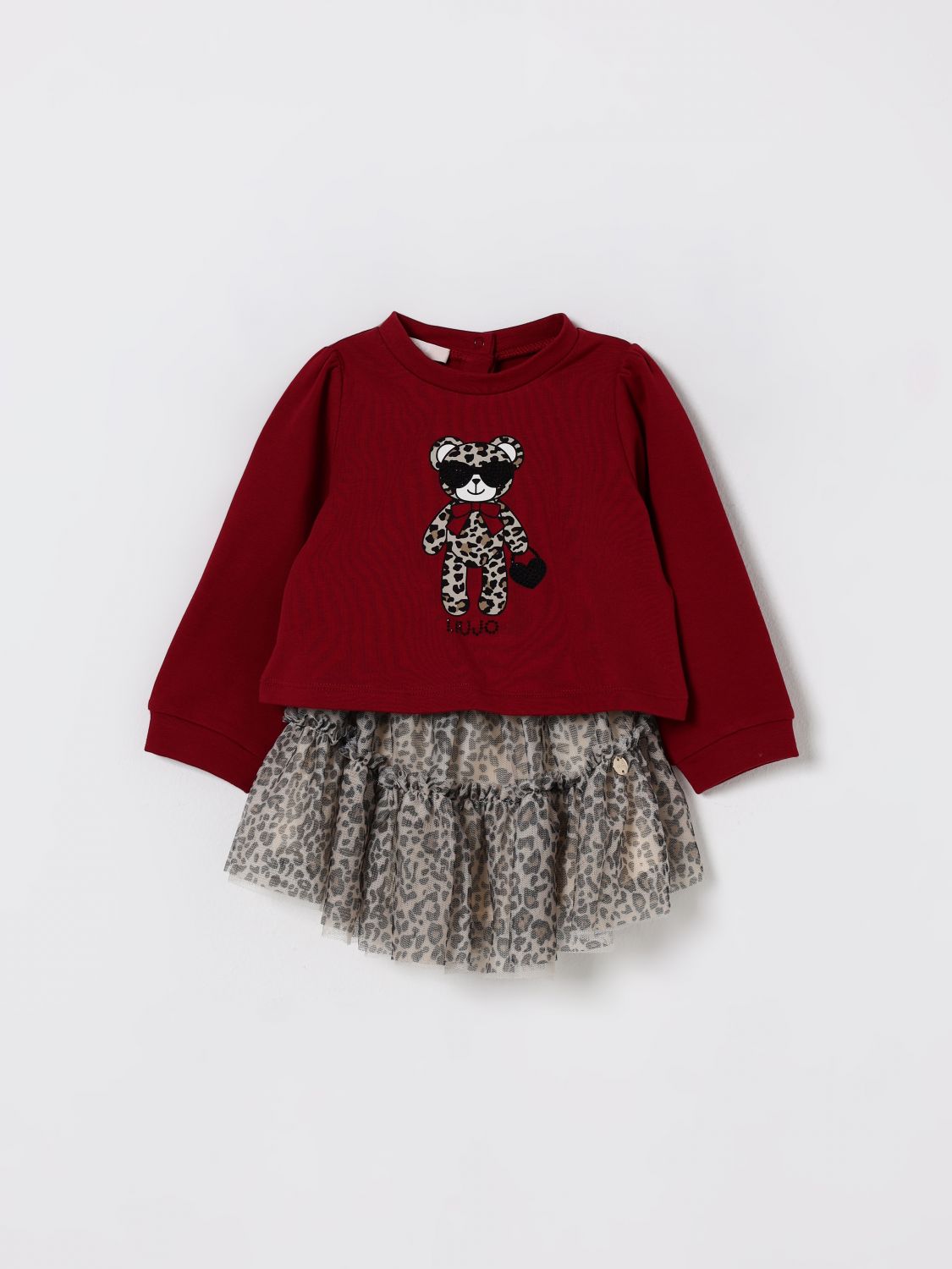 Liu •jo Jumpsuit Liu Jo Kids Color Red In Animal Print