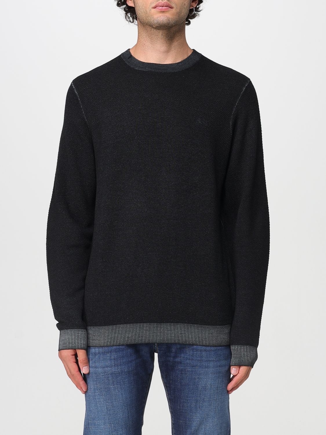 Sun 68 Sweater Sun68 Men Color Black In Black