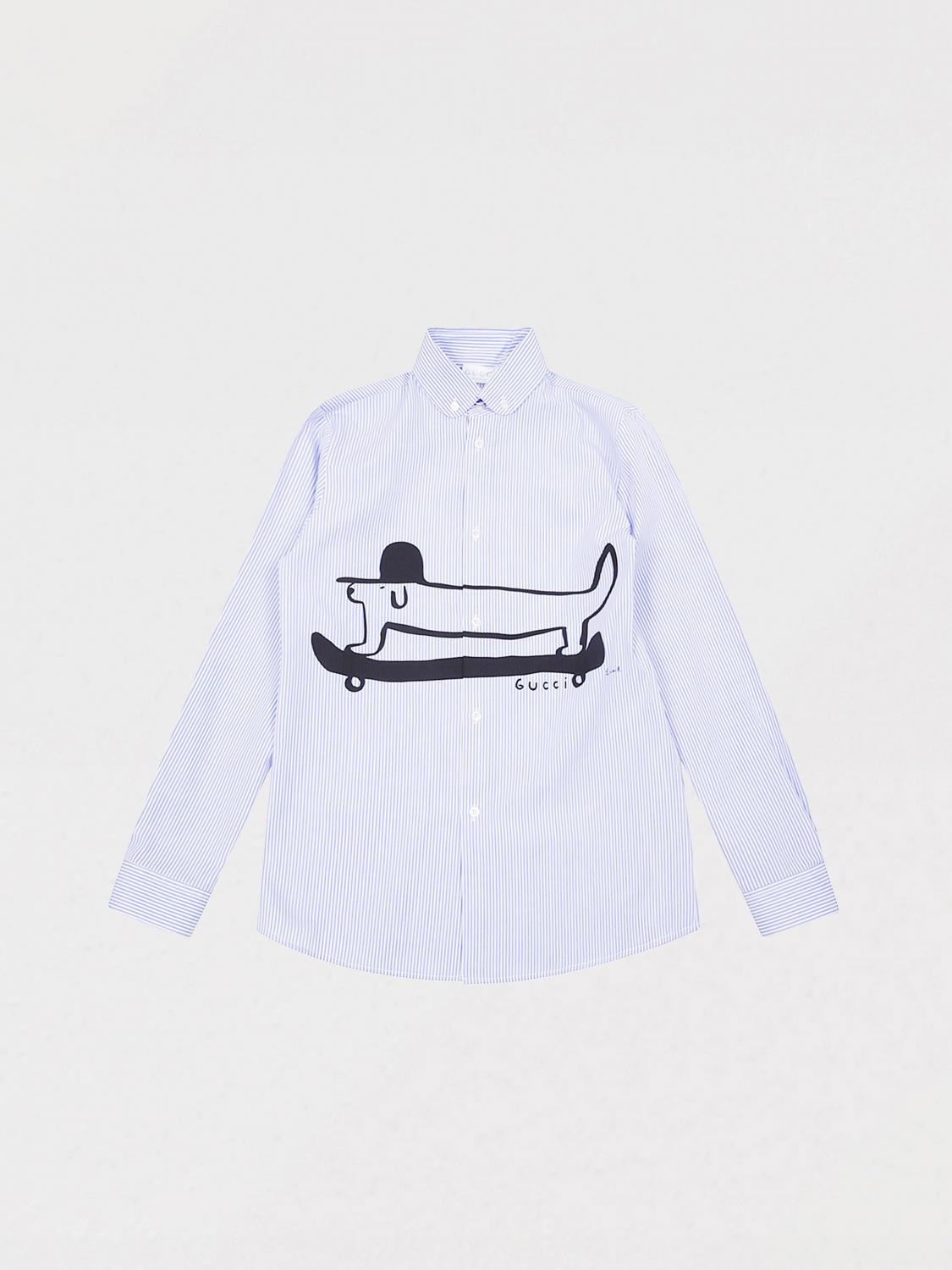 GUCCI Shirt Kids color Striped　GUCCI シャツ キッズカラー ストライプ GUCCI