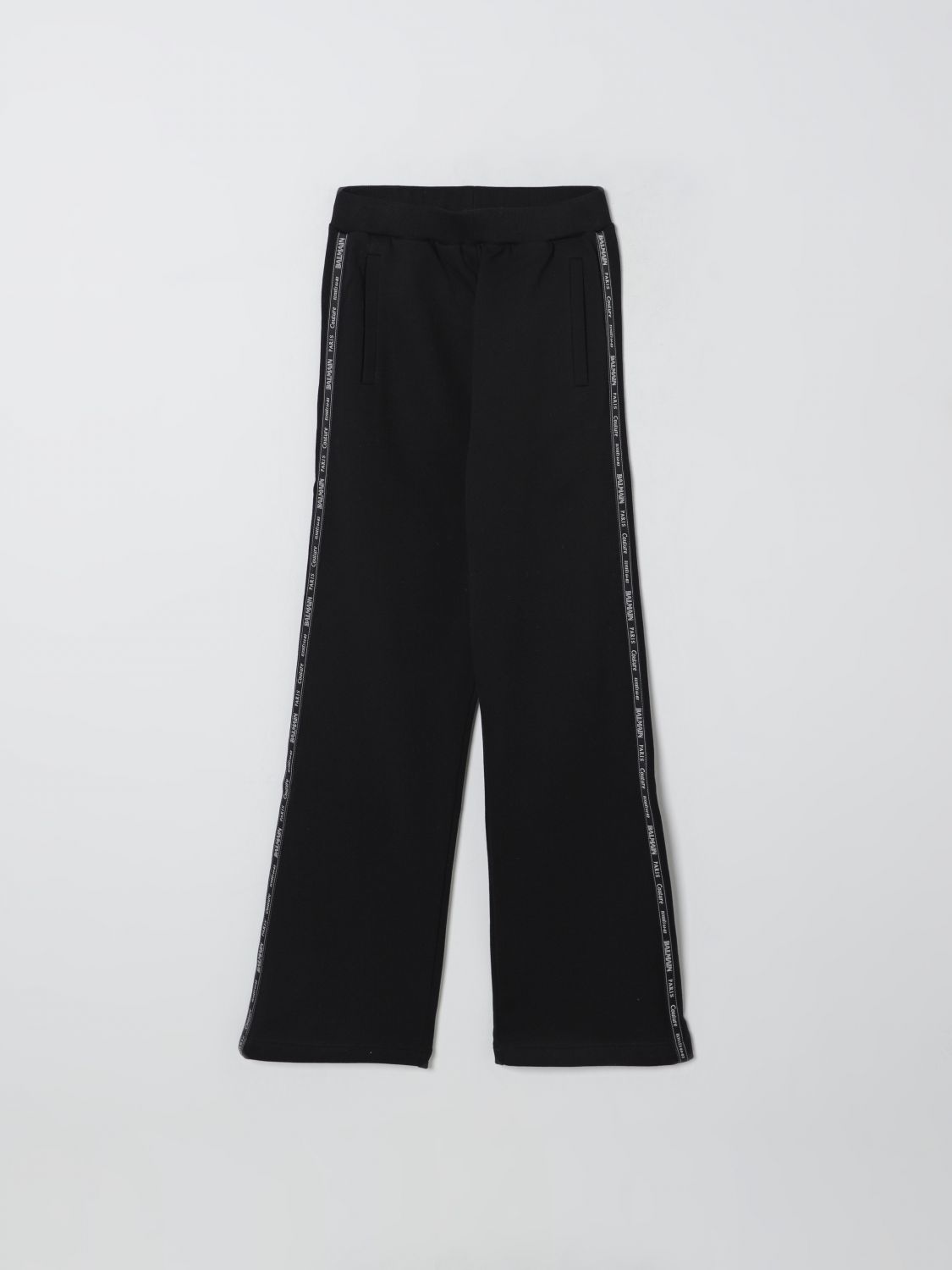Balmain Pants  Kids Color Black In Black