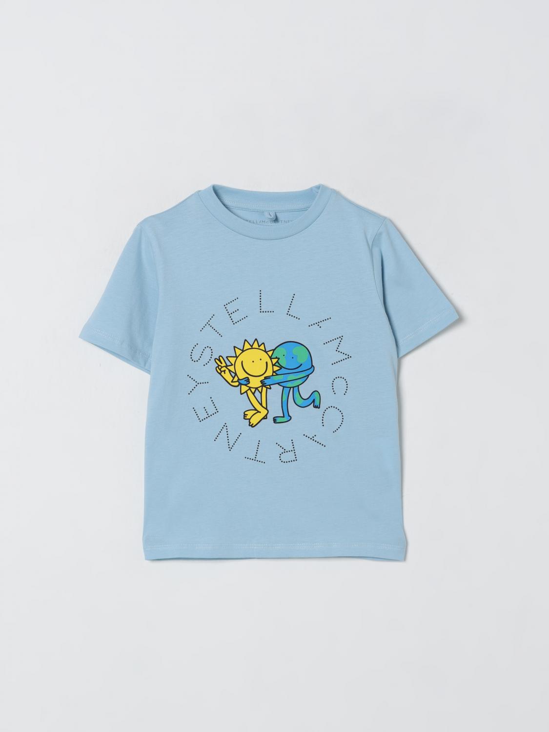 Stella Mccartney Polo Shirt  Kids Kids Color Blue In Blue