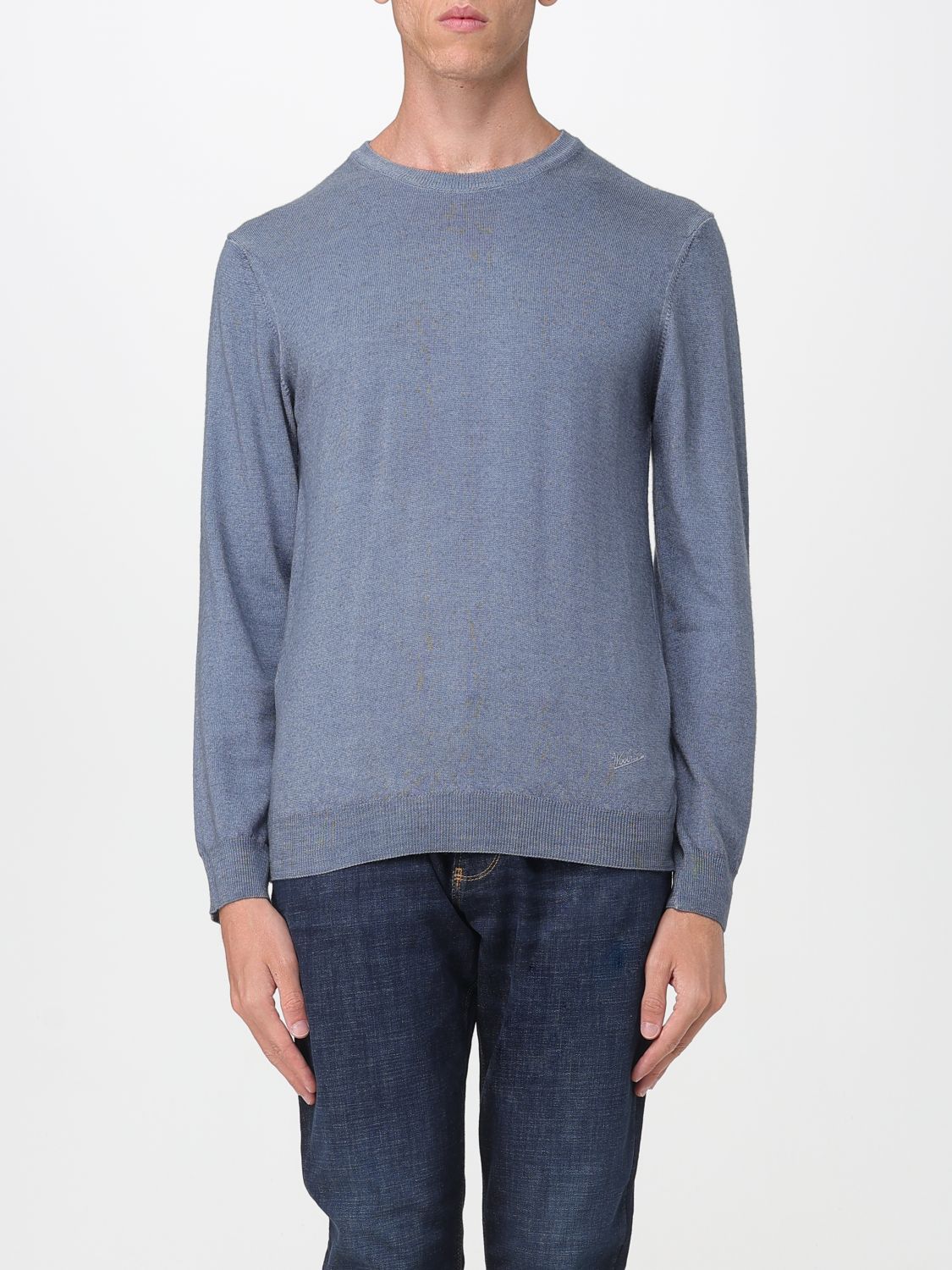 Woolrich Sweater Men Color Sea In Blue