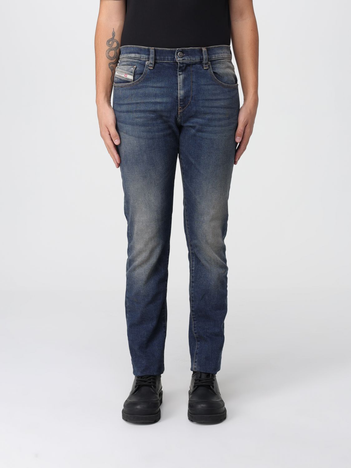Diesel Jeans  Men Color Blue In Blue