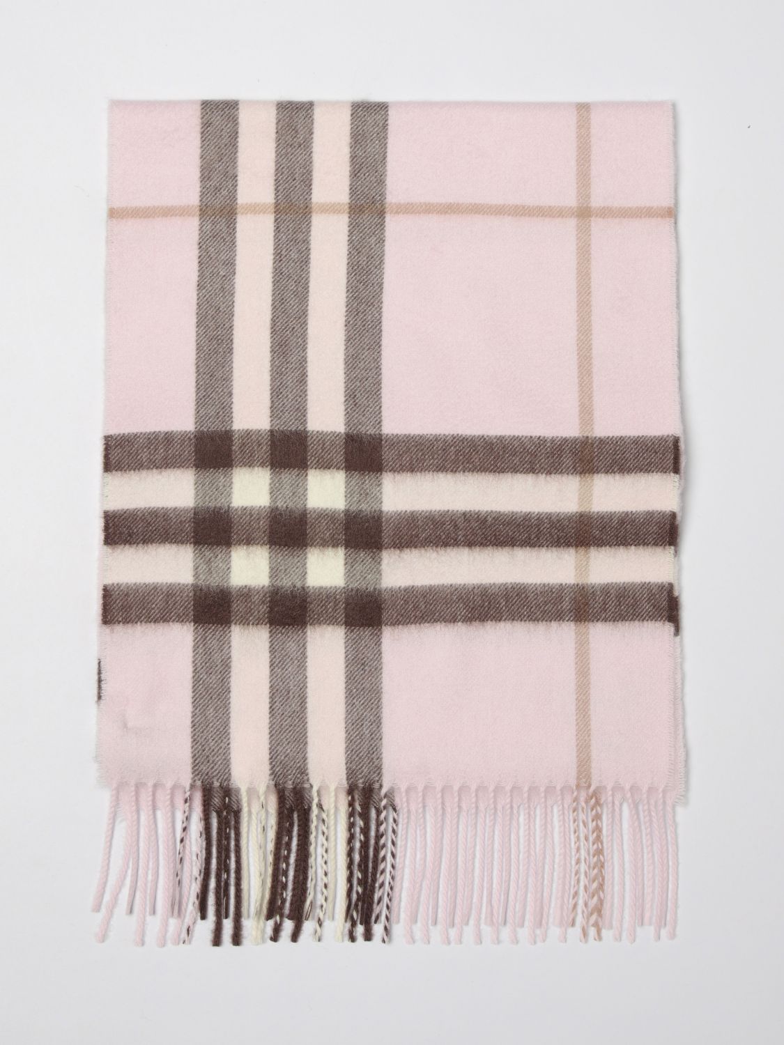 Sciarpa Check Burberry in cashmere