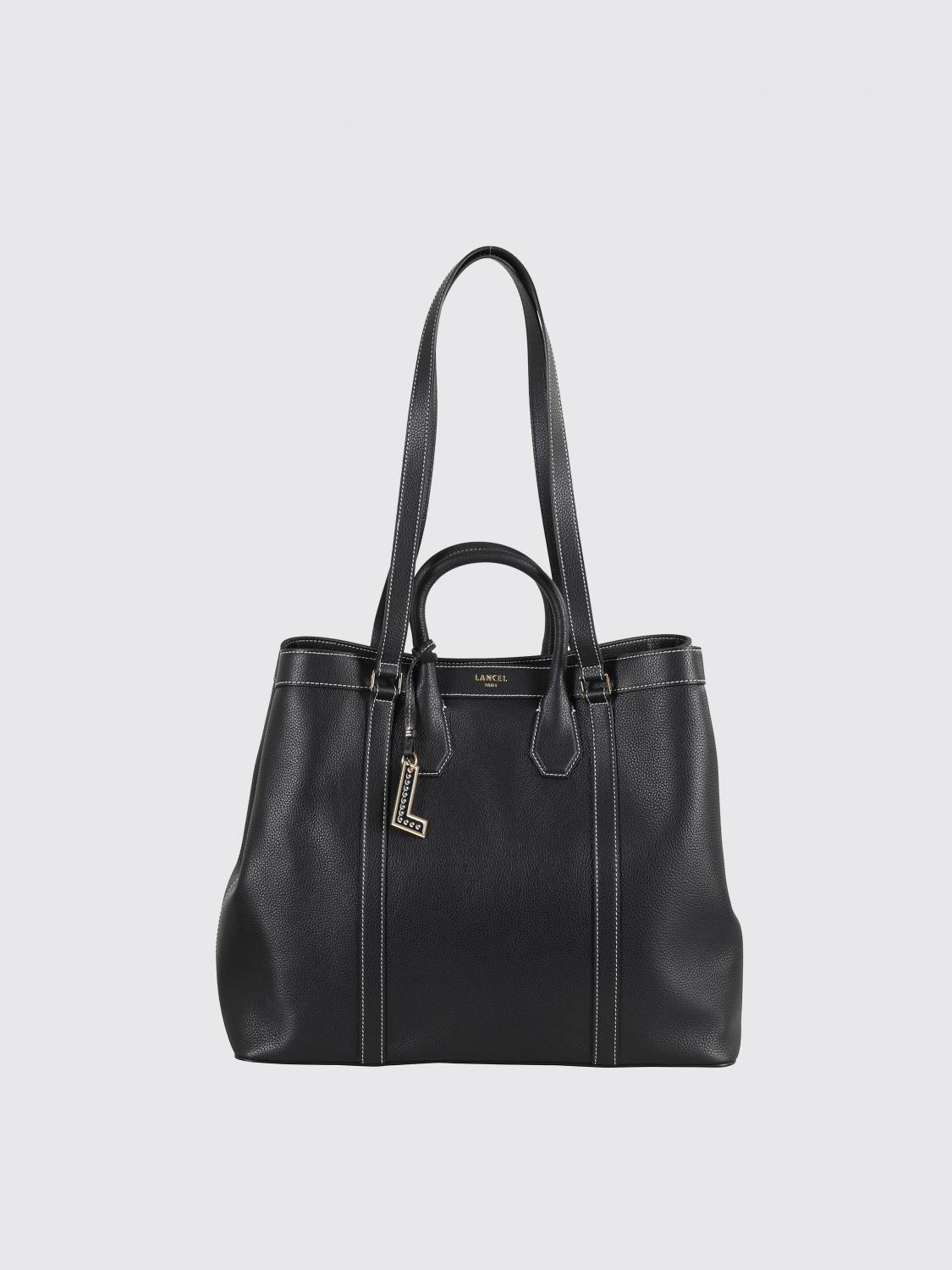 Lancel Shoulder Bag  Woman Color Black In Black