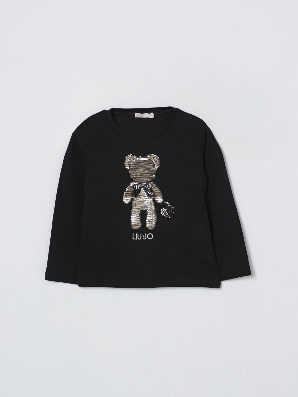 Liu •jo T-shirt Liu Jo Kids Color Black In Black