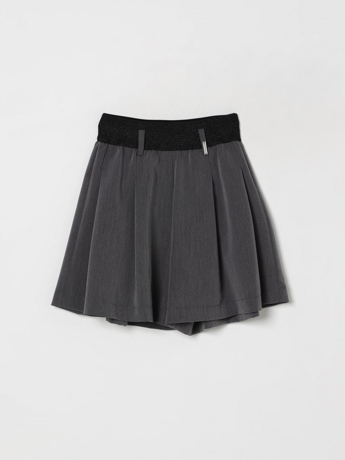 Monnalisa Shorts Kids Color Grey In Gray