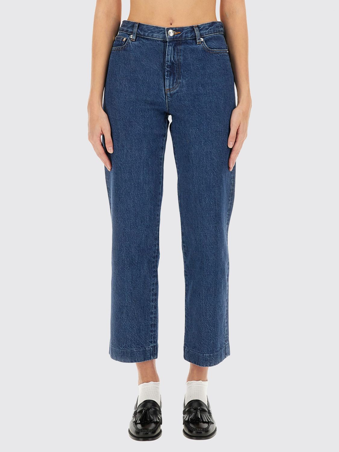 Jeans A. P.C. Donna colore Blue