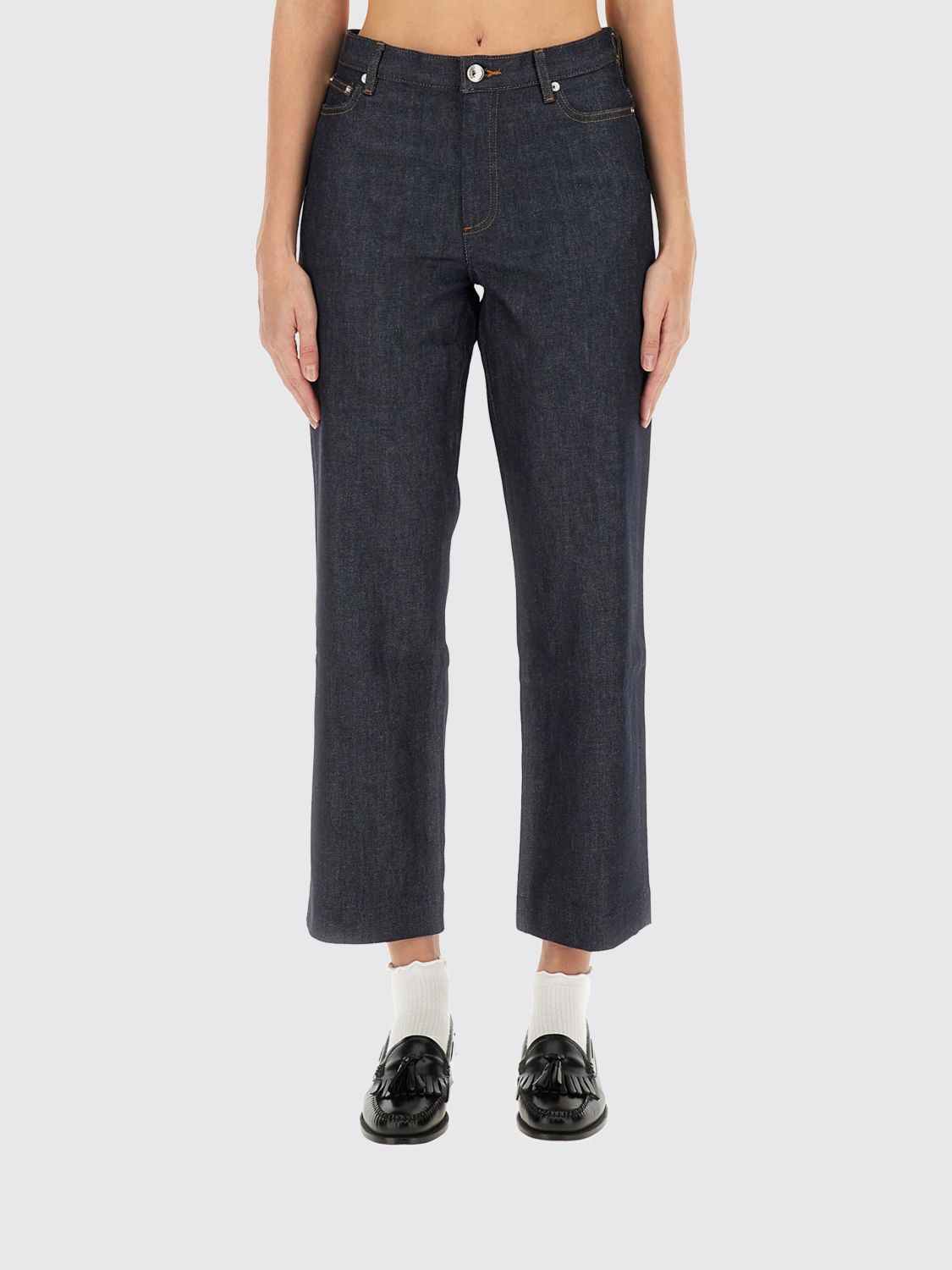 Jeans A. P.C. Donna colore Blue