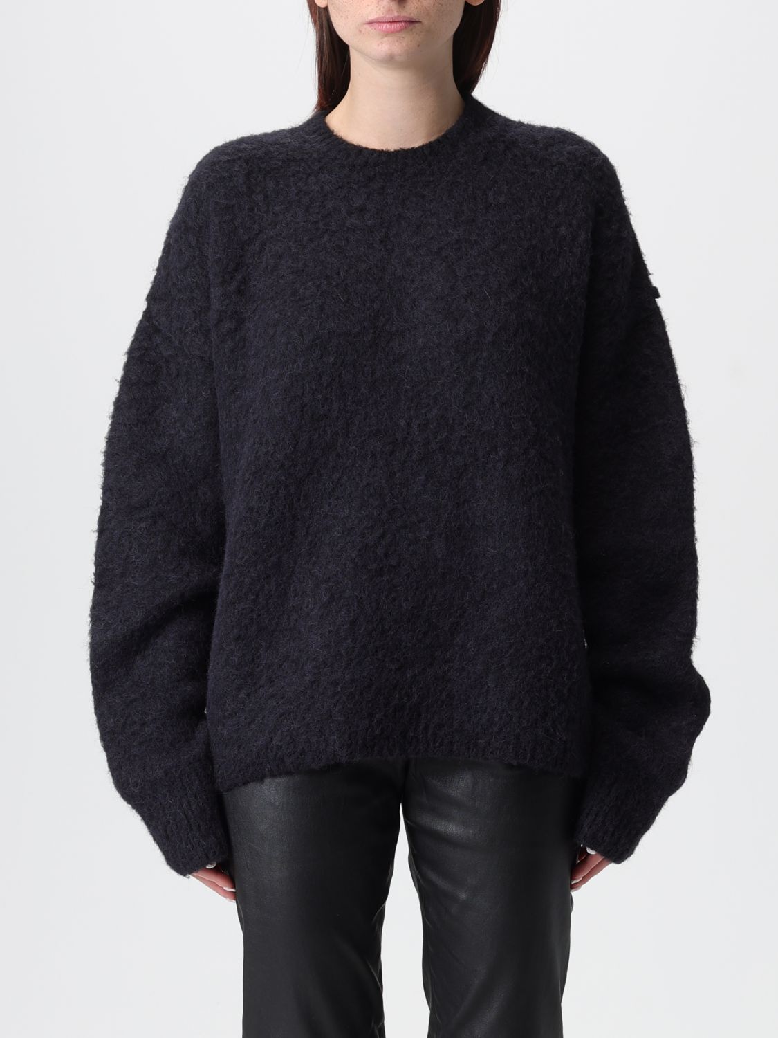 Uma Wang Sweater Woman Color Blue In Blue