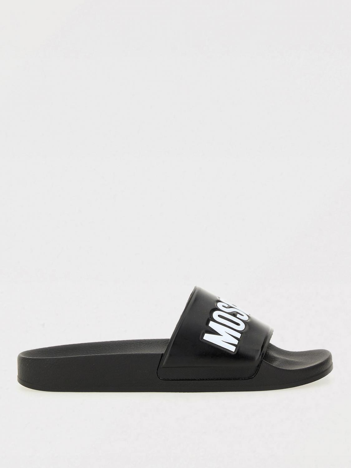 Moschino Sandals  Couture Men Color Black In Black