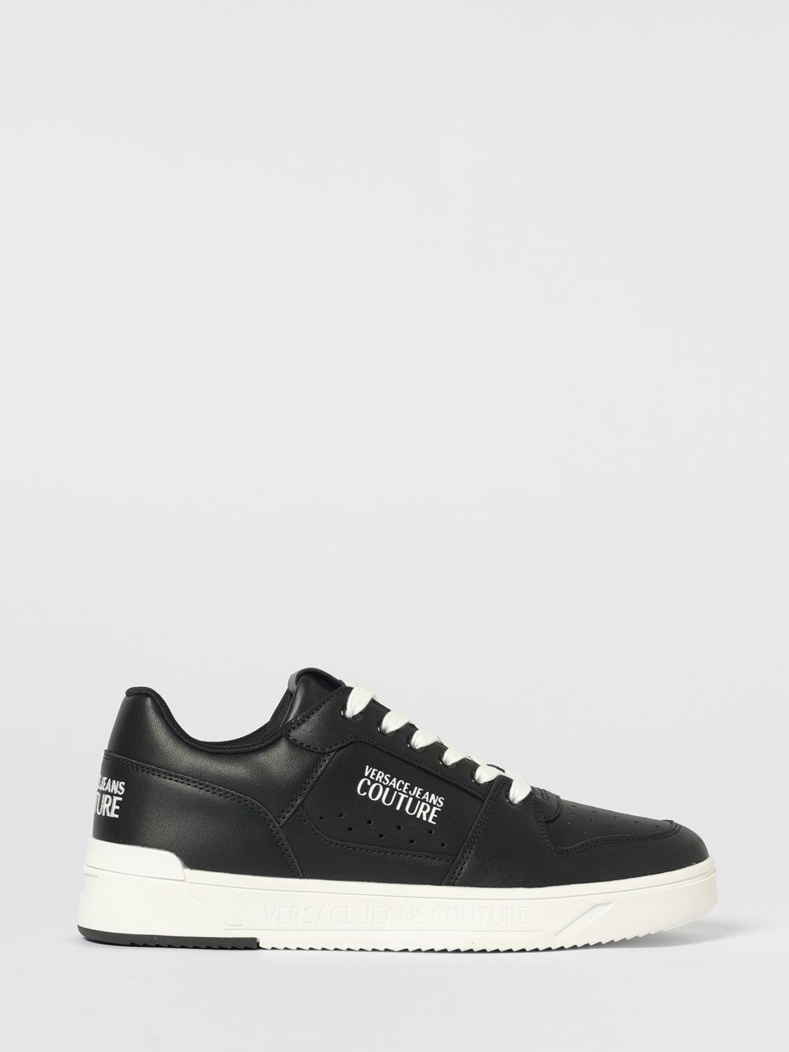 VERSACE JEANS COUTURE Sneakers Woman color Black　VERSACE JEANS COUTURE スニーカー ウィメンズ カラー ブラック VERSACE