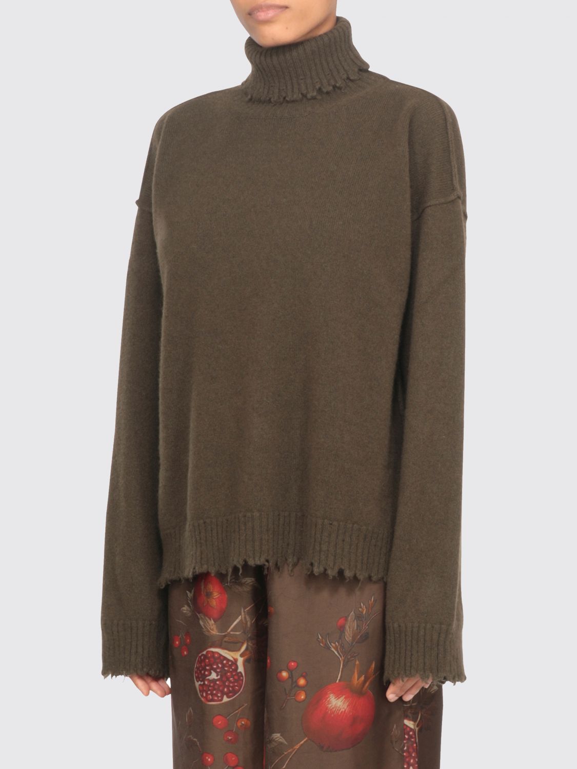 Uma Wang Sweater  Woman Color Green In Brown